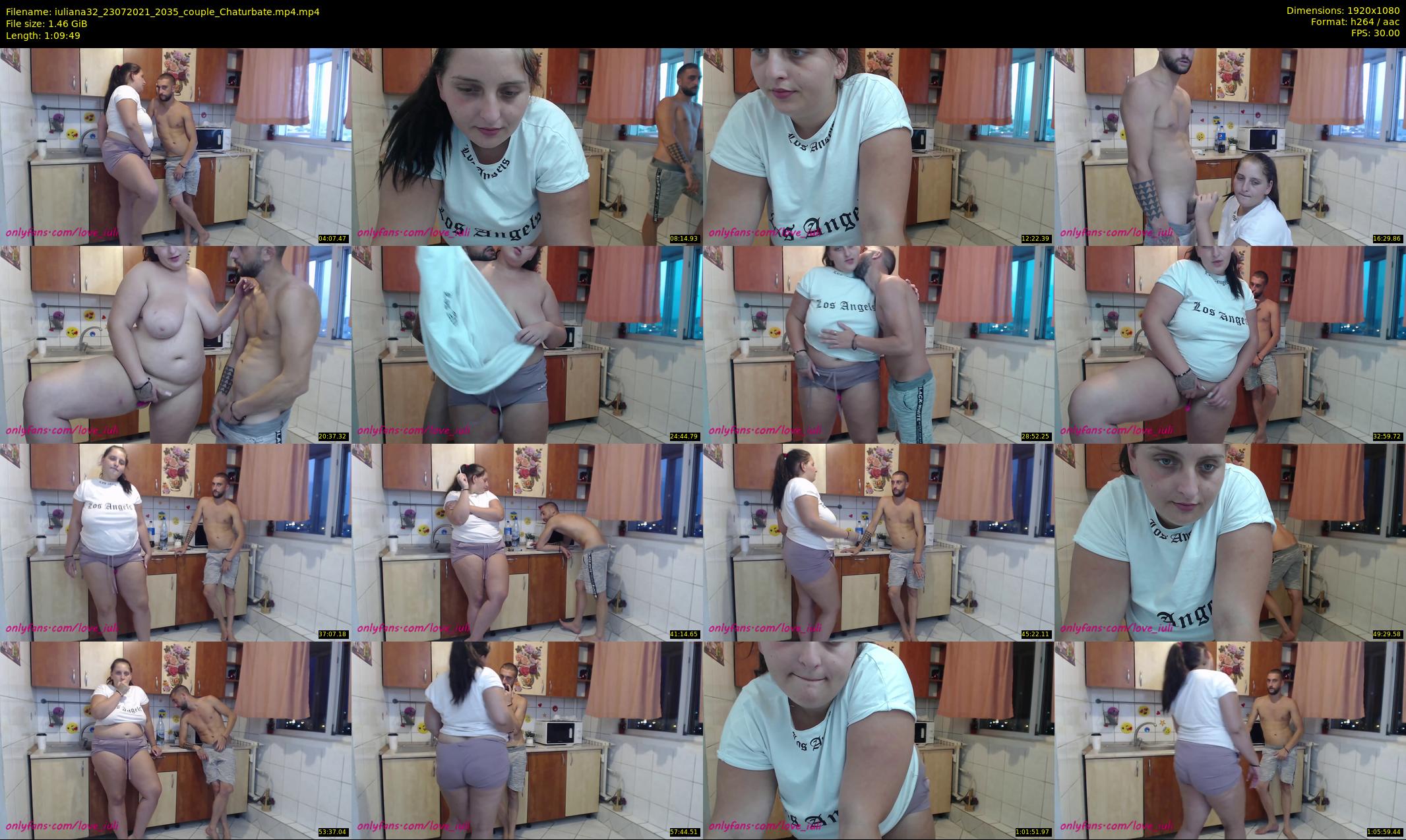 iuliana32 — 70 minute Chaturbate couple cam show recording, 1080p, Jul 23, 2021