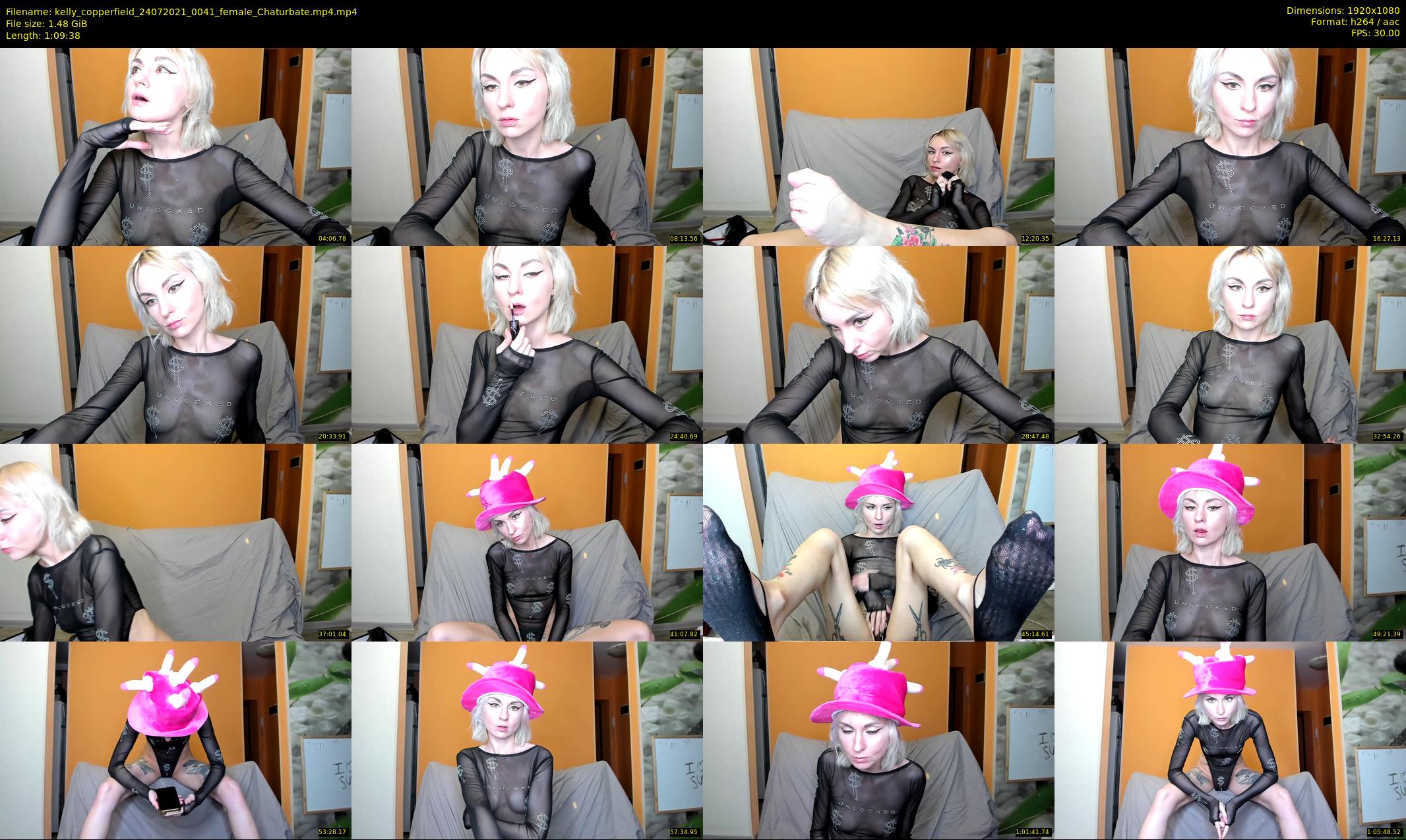kelly_copperfield — 70 minute Chaturbate female cam show recording, 1080p, Jul 24, 2021