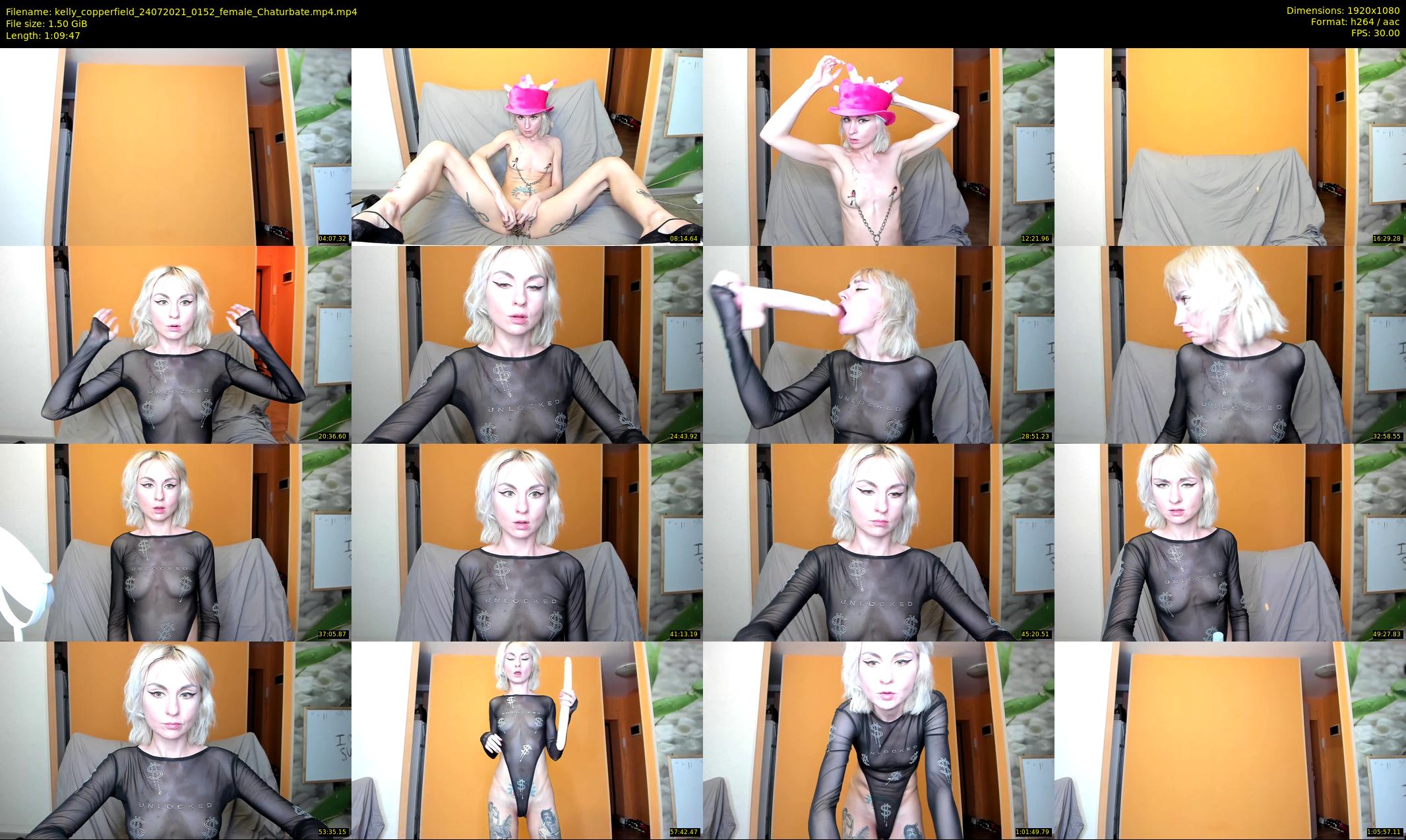 kelly_copperfield — 70 minute Chaturbate female cam show recording, 1080p, Jul 24, 2021