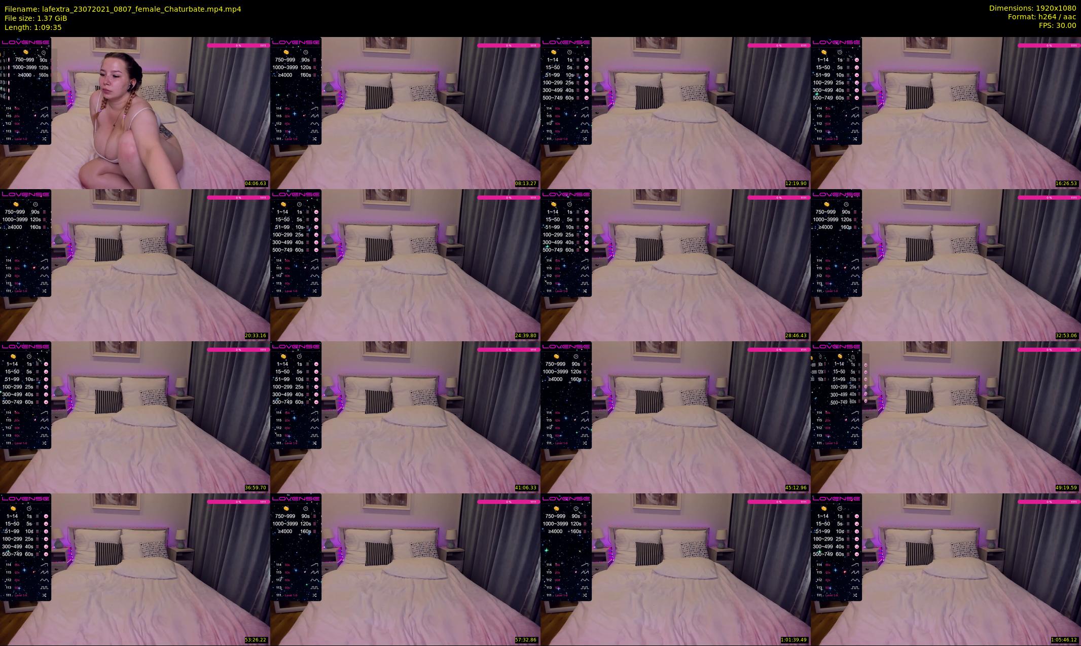 lafextra — 70 minute Chaturbate female cam show recording, 1080p, Jul 23, 2021