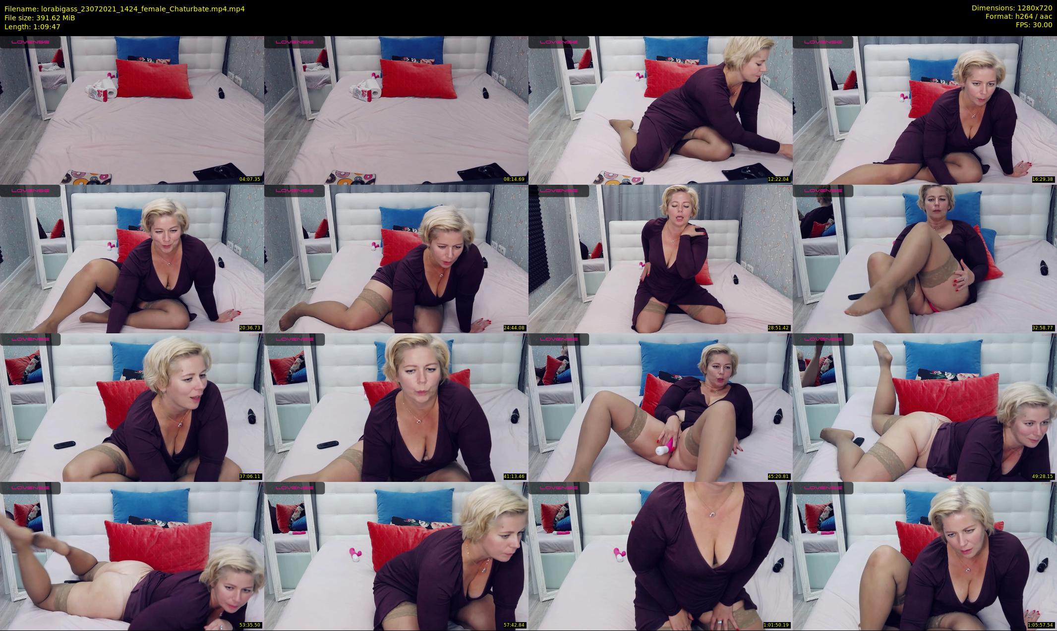 lorabigass — 70 minute Chaturbate female cam show recording, 720p, Jul 23, 2021