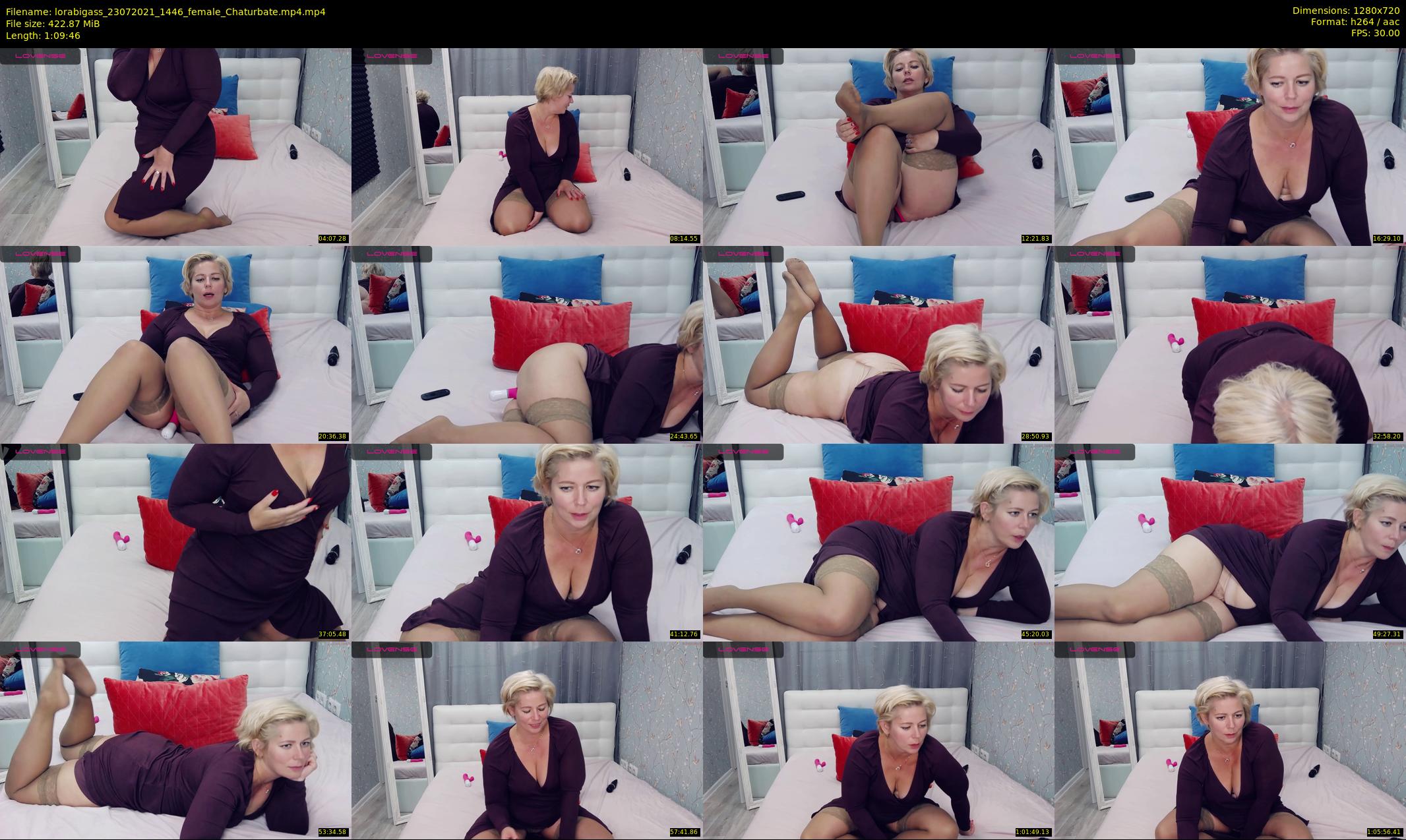 lorabigass — 70 minute Chaturbate female cam show recording, 720p, Jul 23, 2021