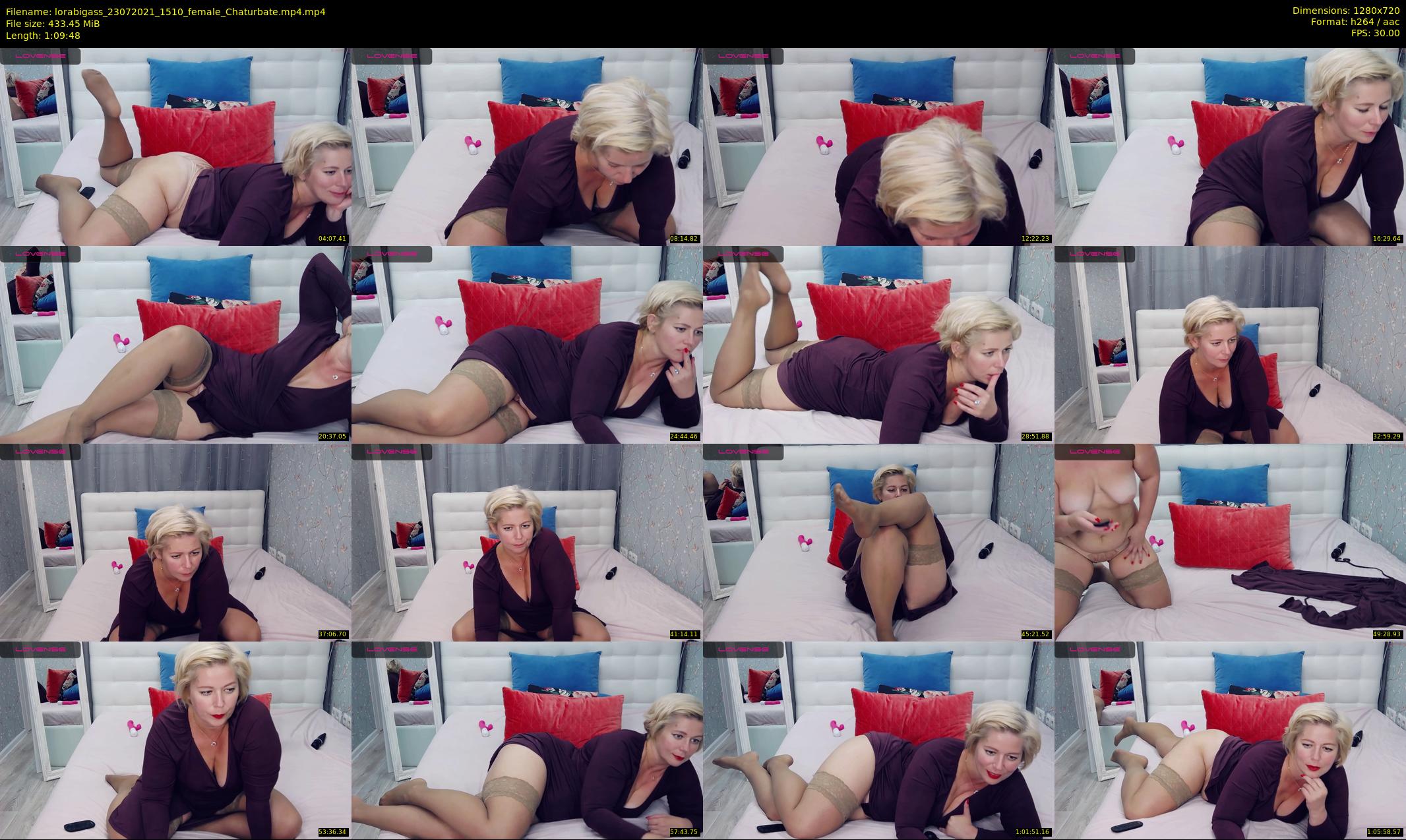 lorabigass — 70 minute Chaturbate female cam show recording, 720p, Jul 23, 2021