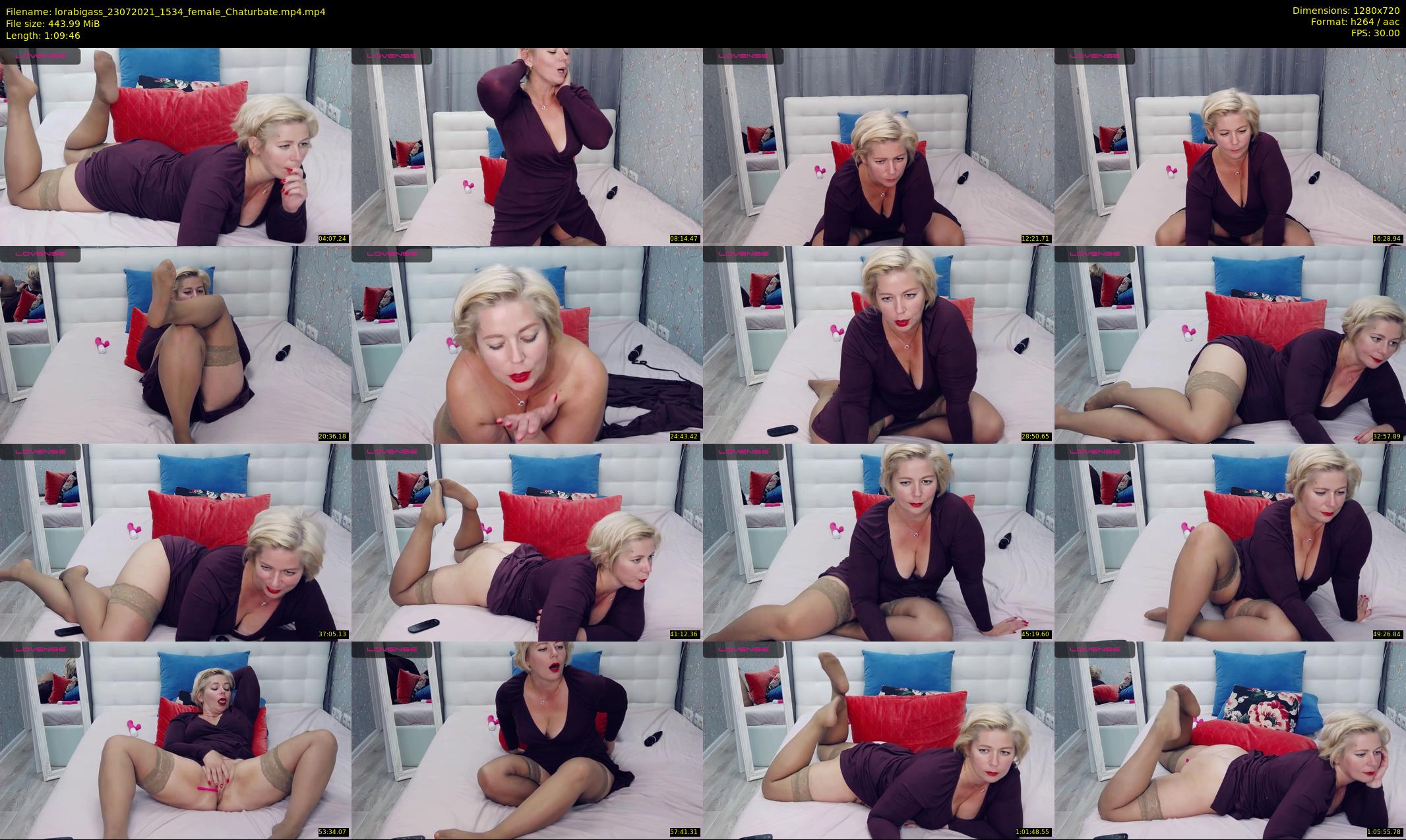 lorabigass — 70 minute Chaturbate female cam show recording, 720p, Jul 23, 2021