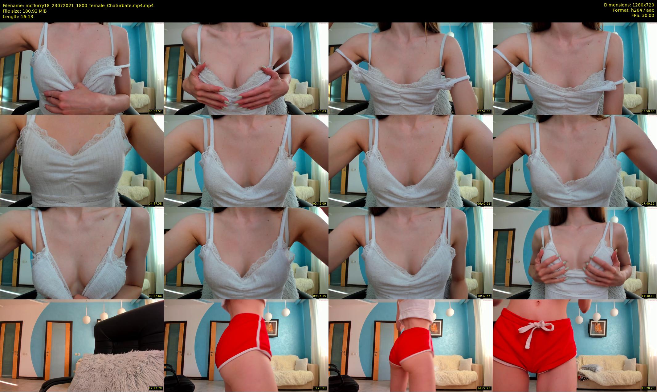mcflurry18 — 17 minute Chaturbate female cam show recording, 720p, Jul 23, 2021
