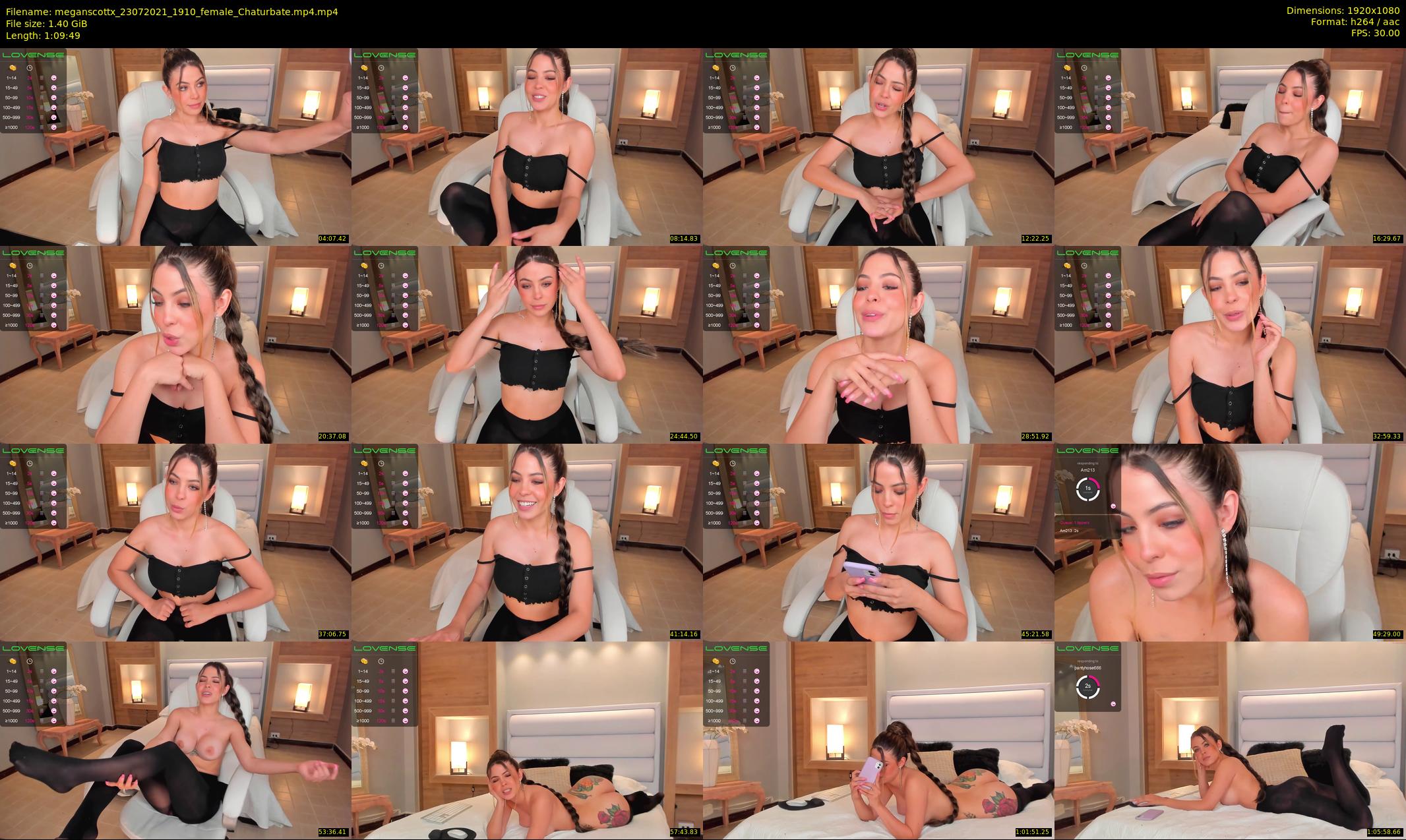 meganscottx — 70 minute Chaturbate female cam show recording, 1080p, Jul 23, 2021