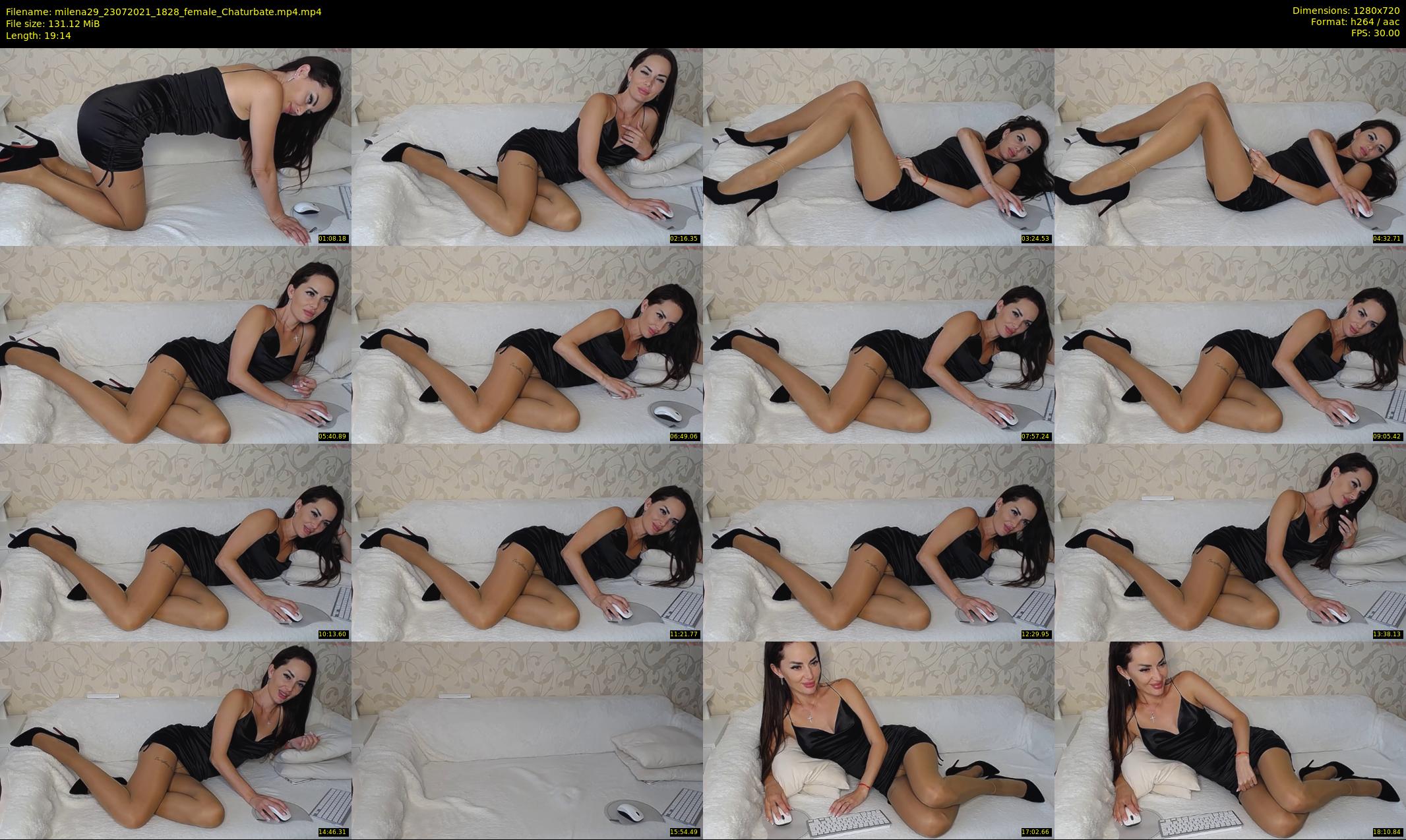milena29 — 20 minute Chaturbate female cam show recording, 720p, Jul 23, 2021