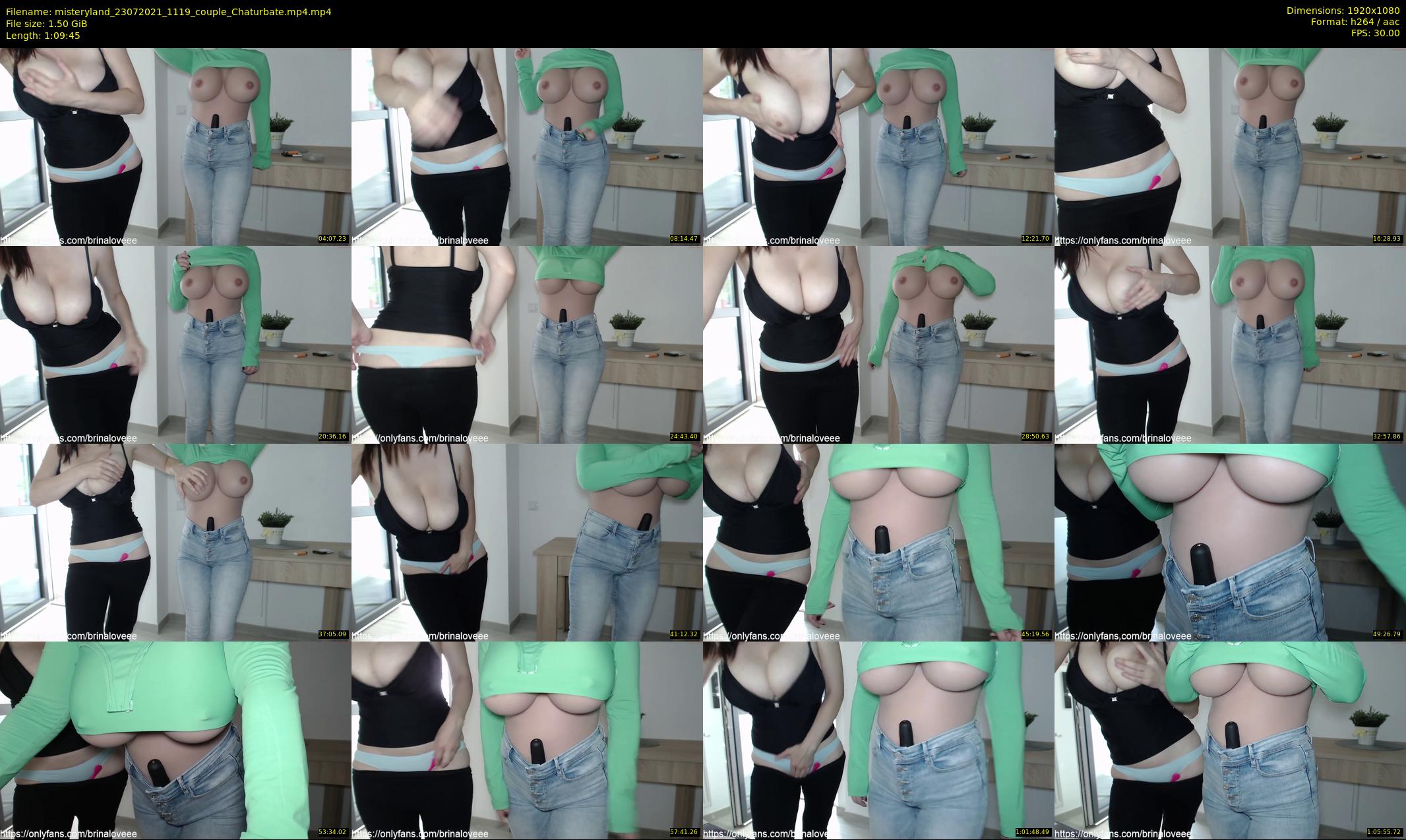 misteryland — 70 minute Chaturbate couple cam show recording, 1080p, Jul 23, 2021