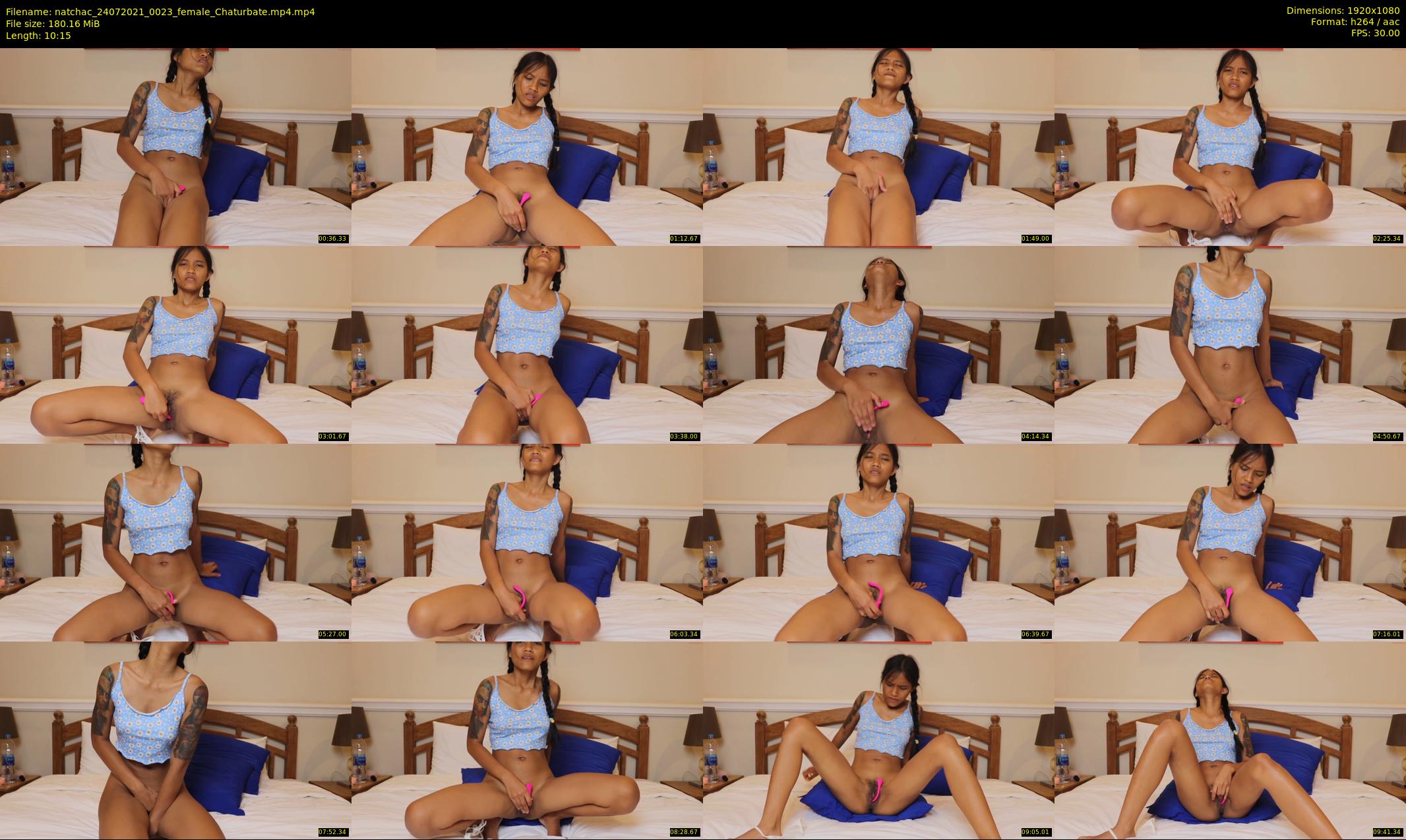 natchac — 11 minute Chaturbate female cam show recording, 1080p, Jul 24, 2021