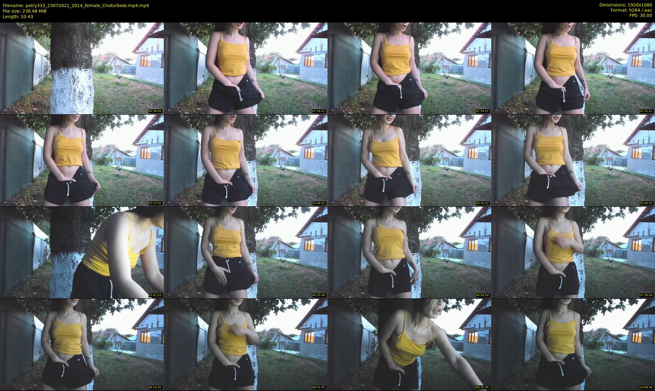 patry333 — 11 minute Chaturbate female cam show recording, 1080p, Jul 23, 2021