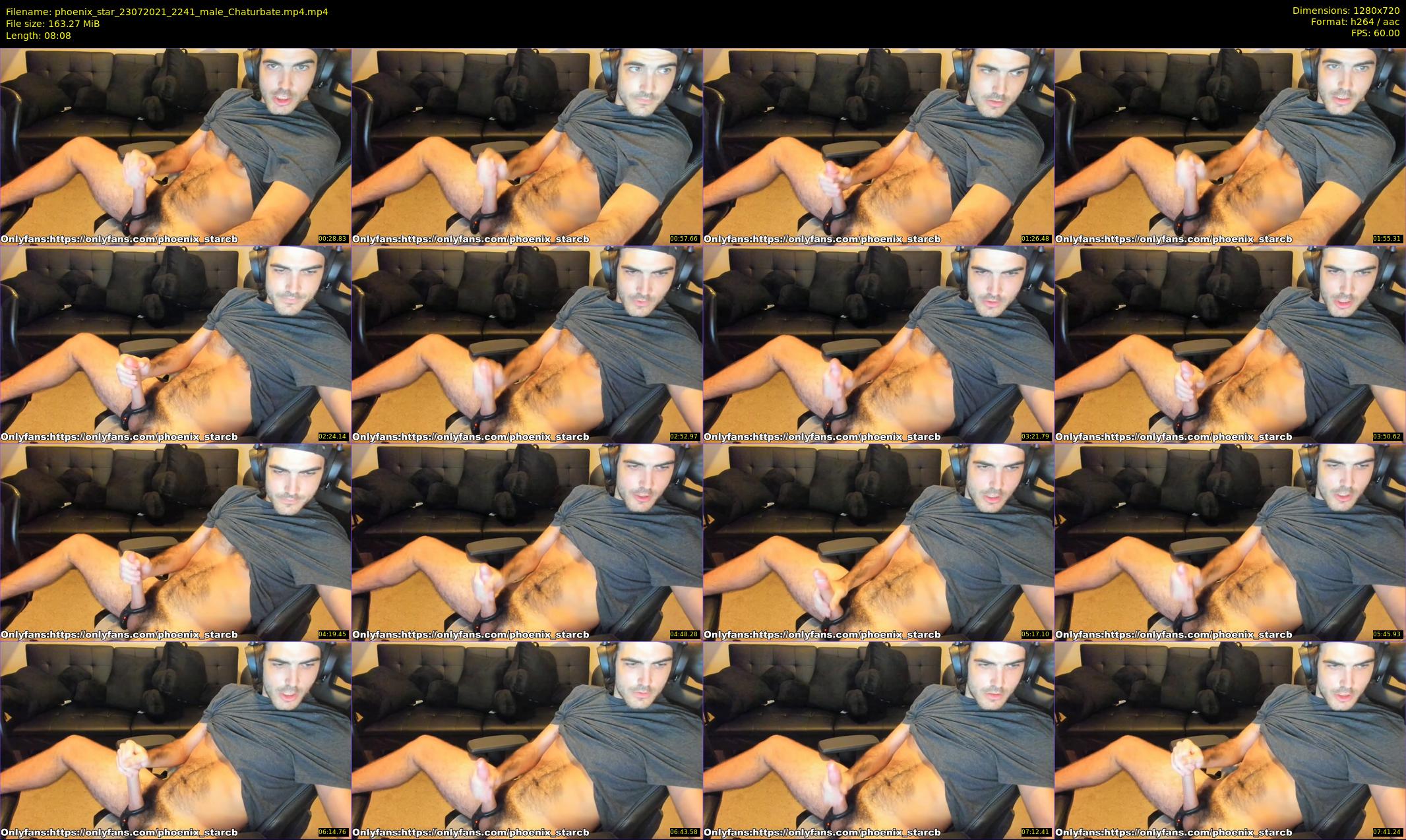 phoenix_star — 9 minute Chaturbate male cam show recording, 720p, Jul 23, 2021