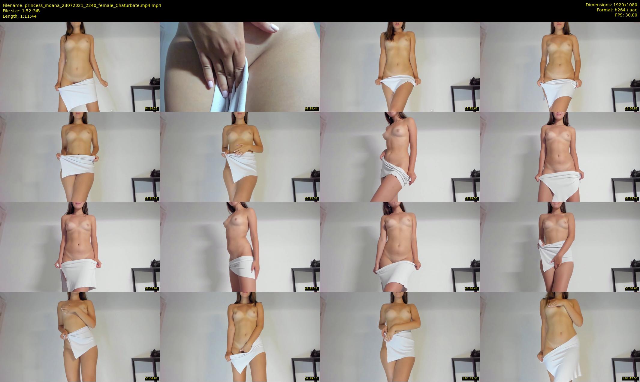 princess_moana — 72 minute Chaturbate female cam show recording, 1080p, Jul 23, 2021