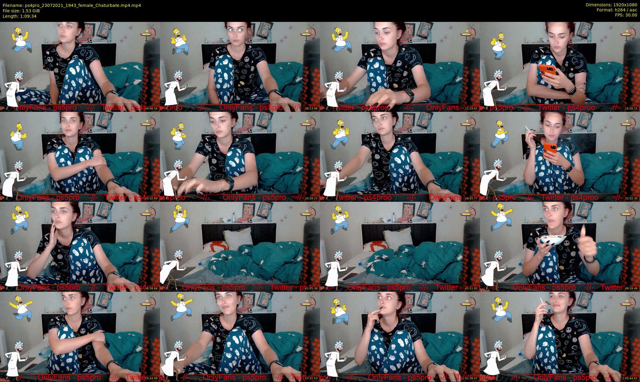 ps4pro — 70 minute Chaturbate female cam show recording, 1080p, Jul 23, 2021