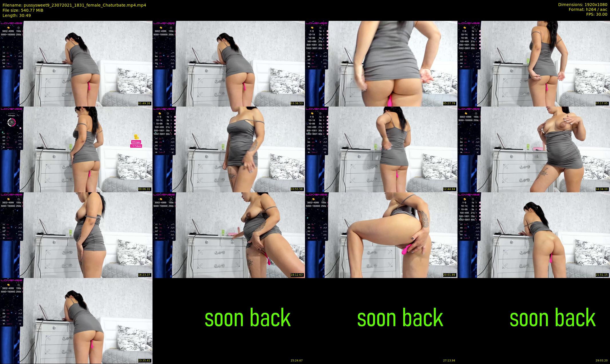 pussysweet9 — 31 minute Chaturbate female cam show recording, 1080p, Jul 23, 2021