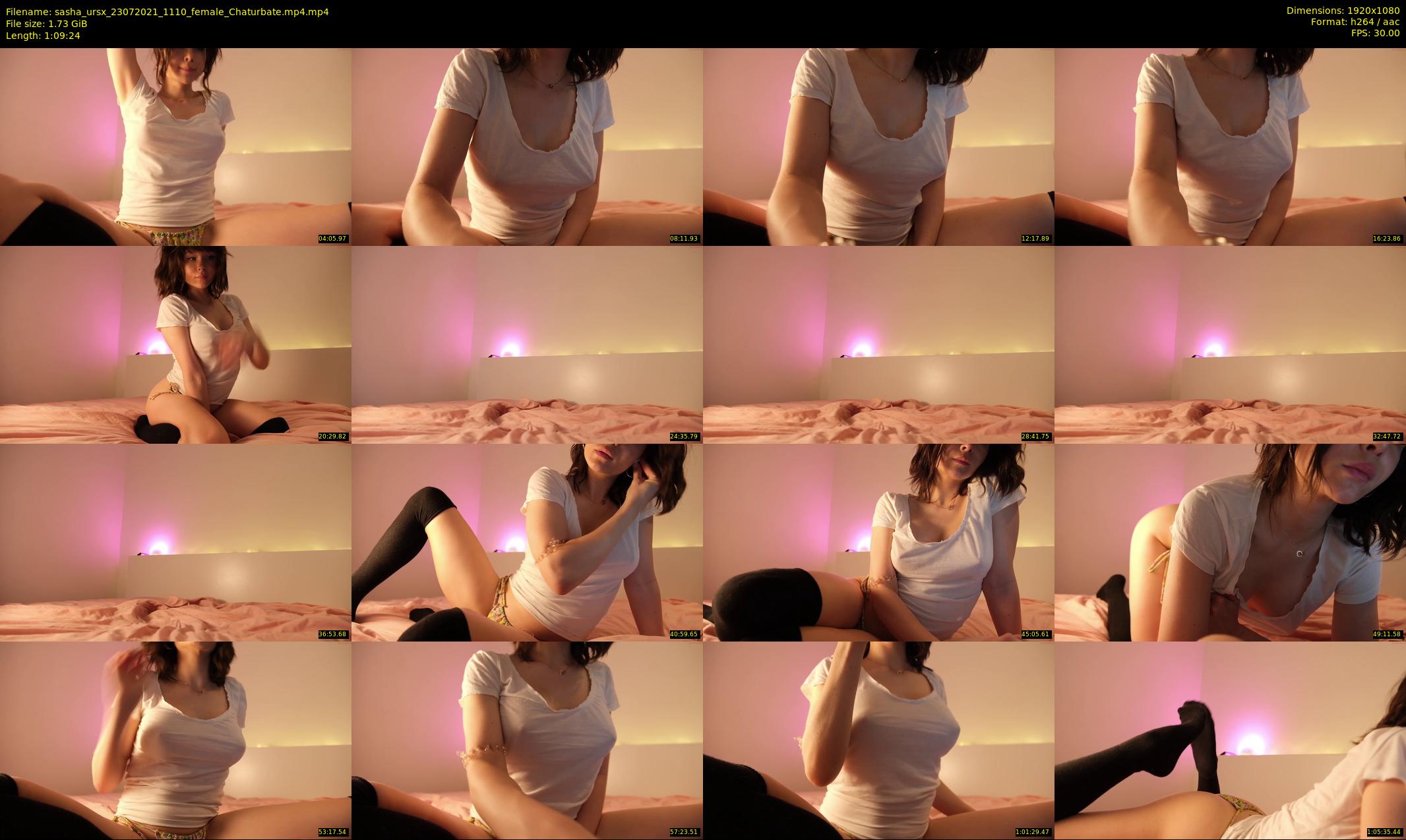 sasha_ursx — 70 minute Chaturbate female cam show recording, 1080p, Jul 23, 2021