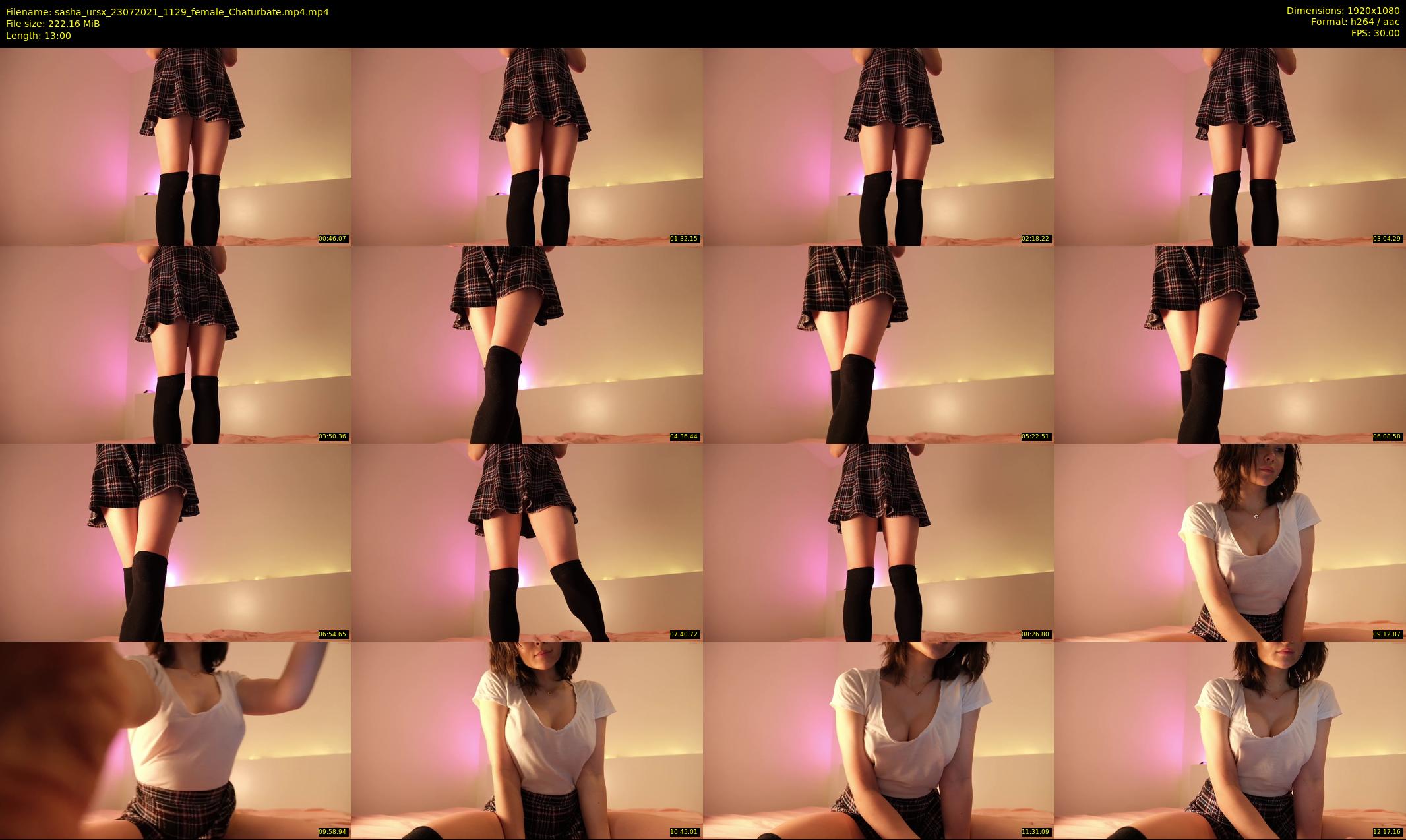 sasha_ursx — 13 minute Chaturbate female cam show recording, 1080p, Jul 23, 2021