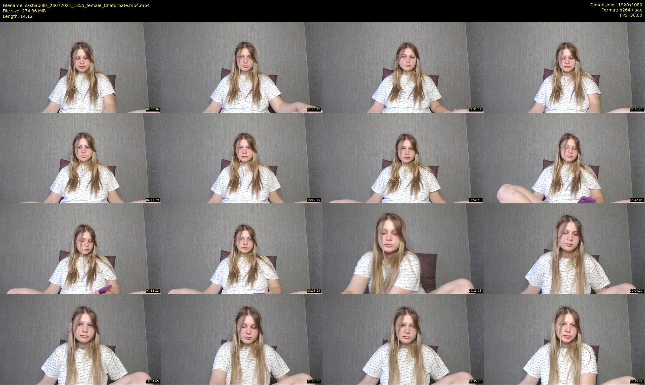 sashabulls — 15 minute Chaturbate couple cam show recording, 1080p, Jul 23, 2021