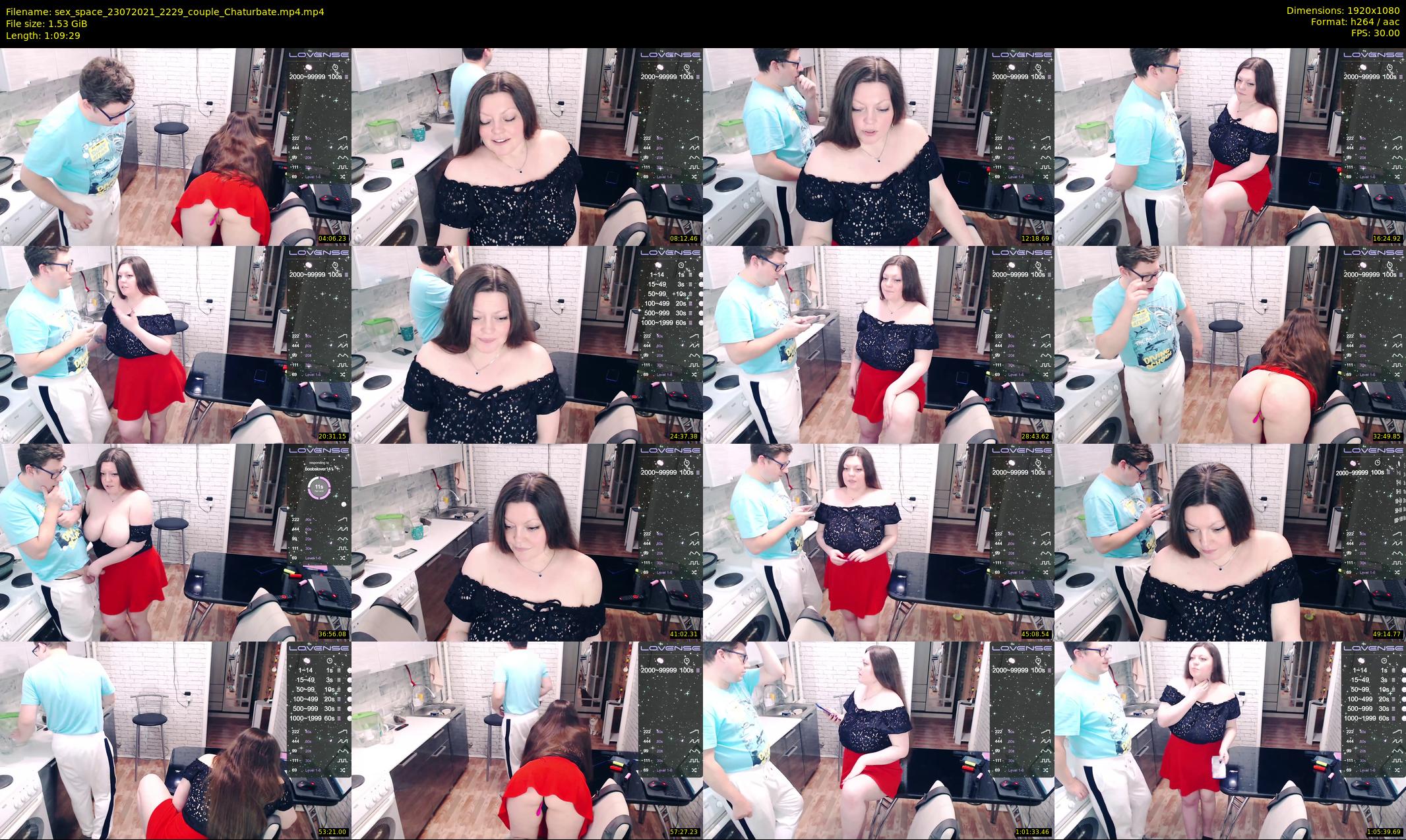 sex_space — 70 minute Chaturbate couple cam show recording, 1080p, Jul 23, 2021