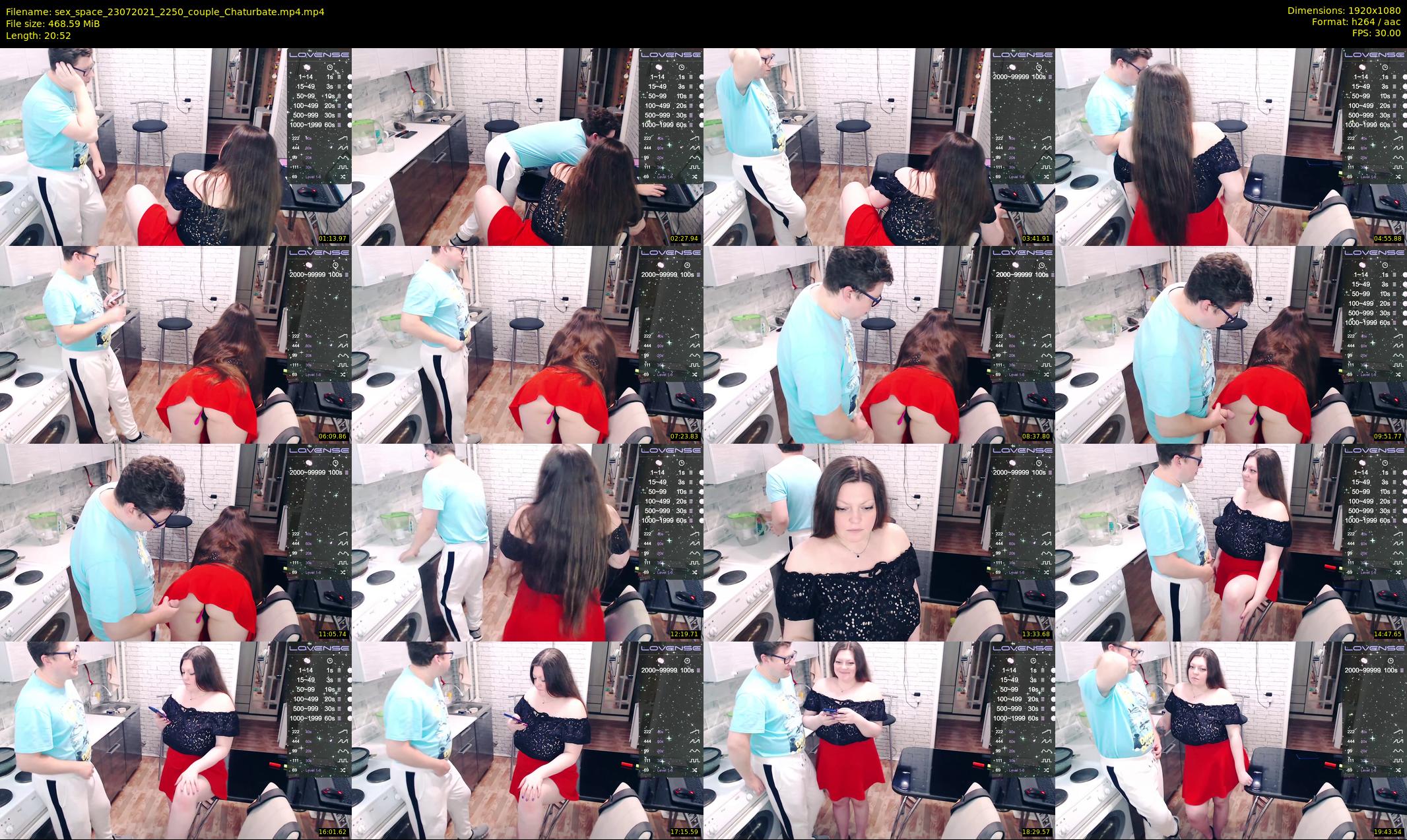 sex_space — 21 minute Chaturbate couple cam show recording, 1080p, Jul 23, 2021