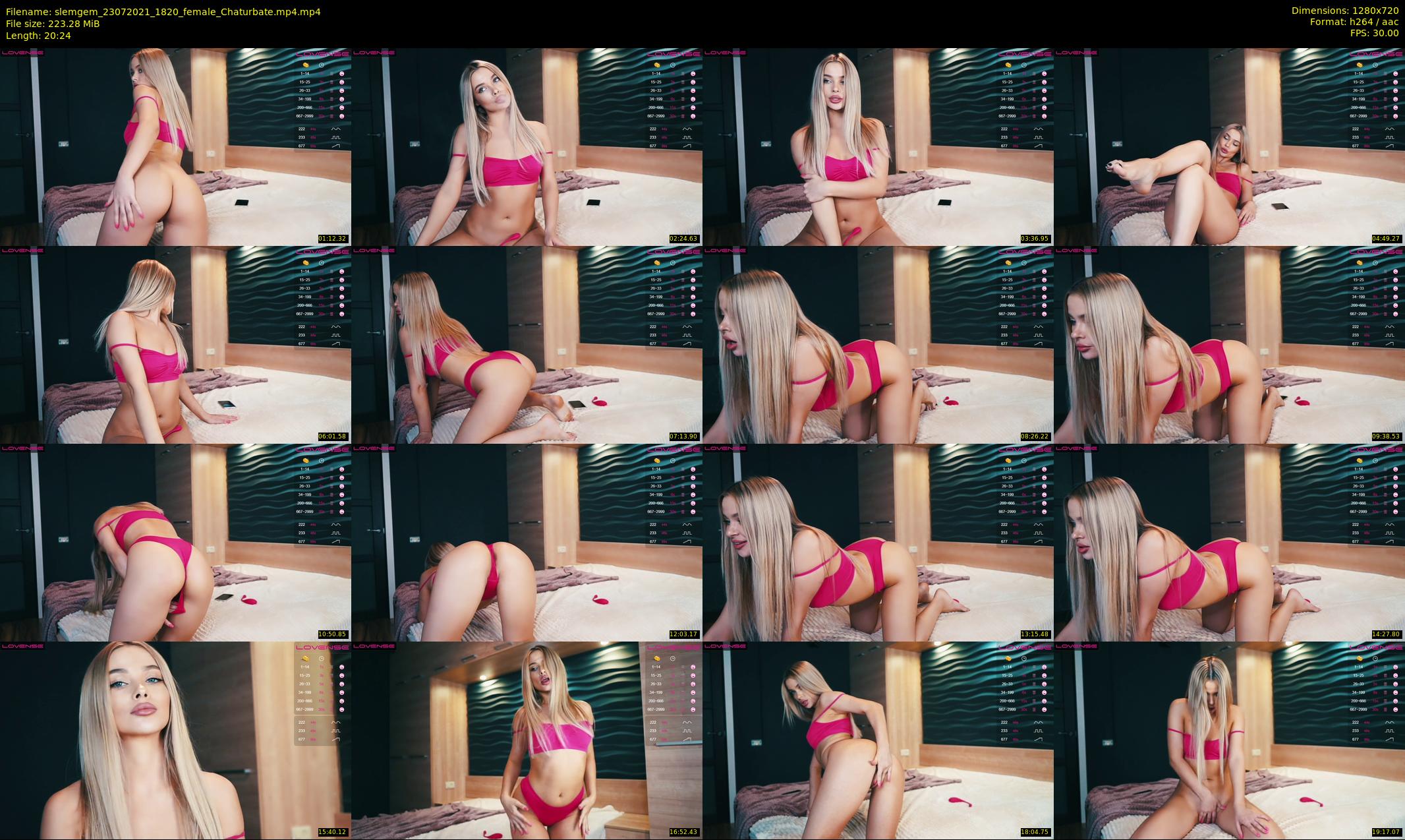 slemgem — 21 minute Chaturbate couple cam show recording, 720p, Jul 23, 2021