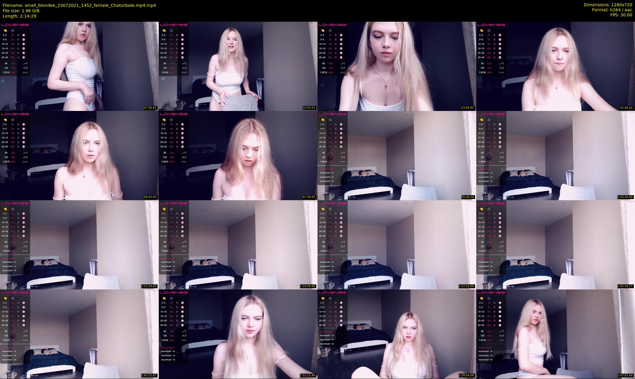 small_blondee — 135 minute Chaturbate female cam show recording, 720p, Jul 23, 2021