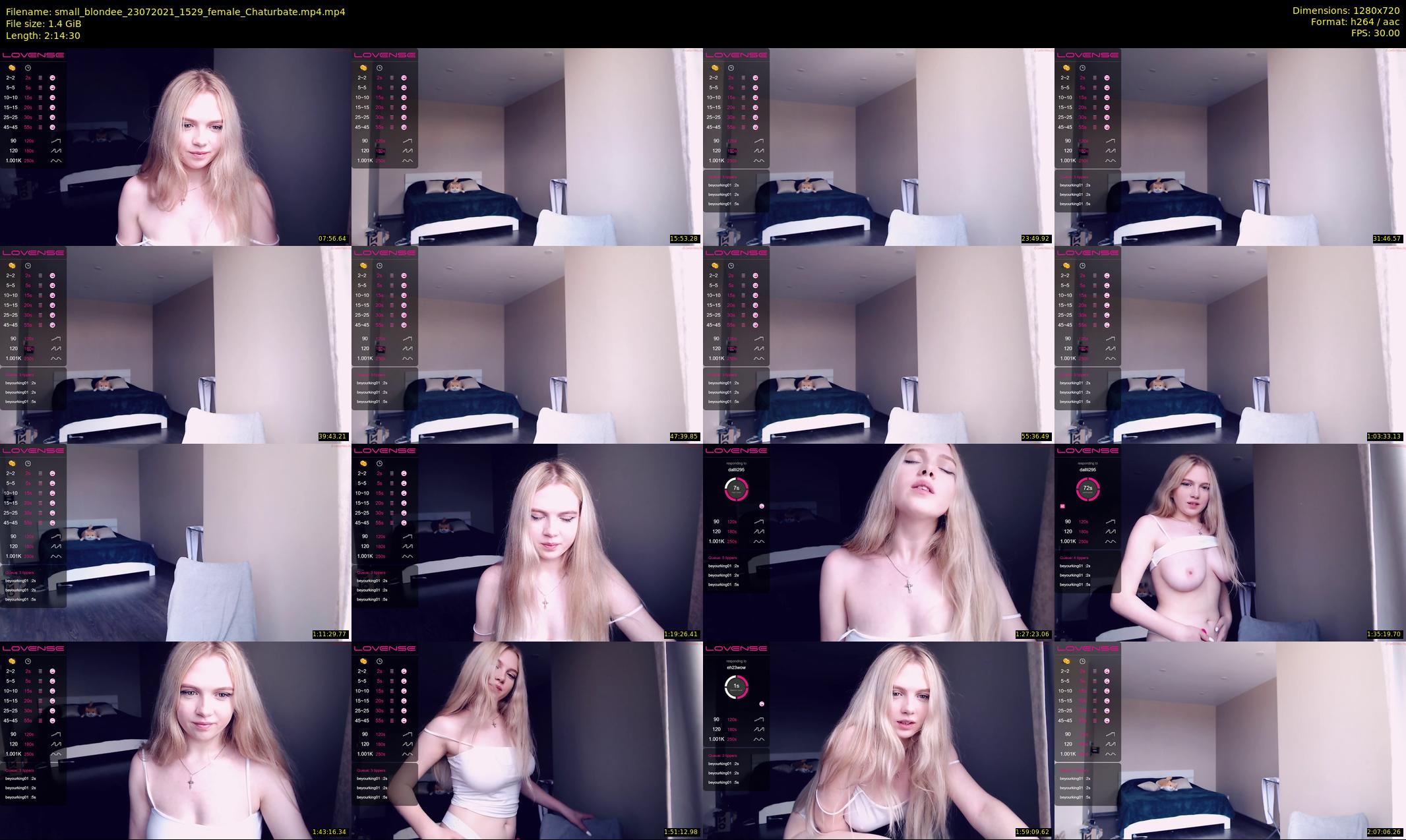 small_blondee — 135 minute Chaturbate female cam show recording, 720p, Jul 23, 2021