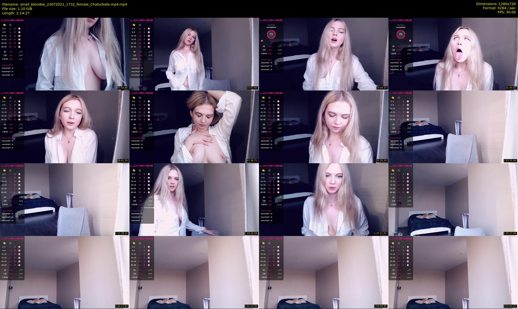 small_blondee — 135 minute Chaturbate female cam show recording, 720p, Jul 23, 2021