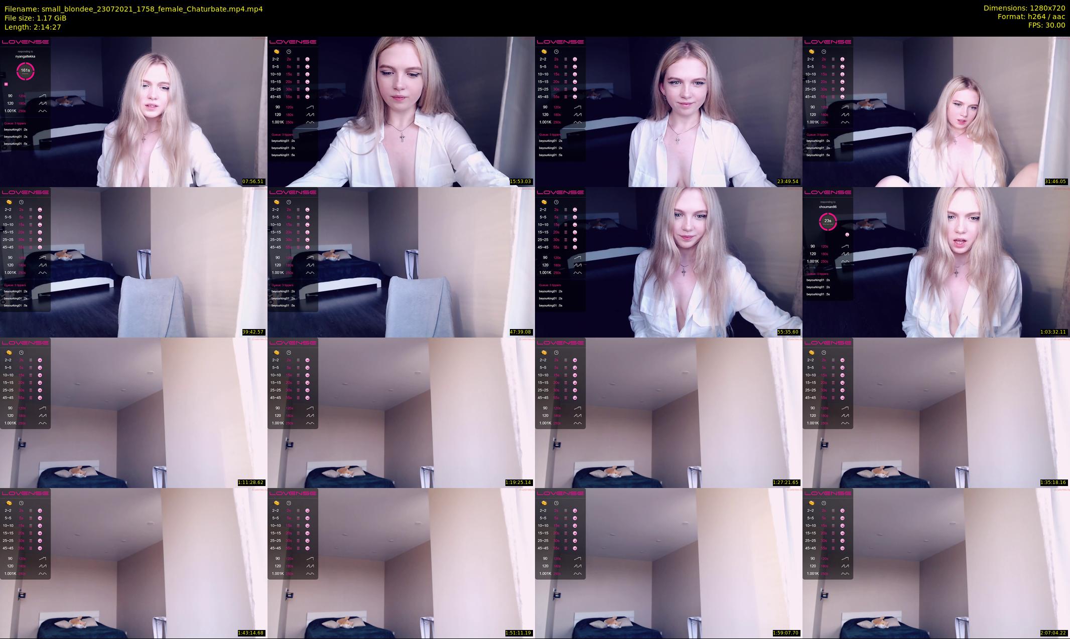 small_blondee — 135 minute Chaturbate female cam show recording, 720p, Jul 23, 2021