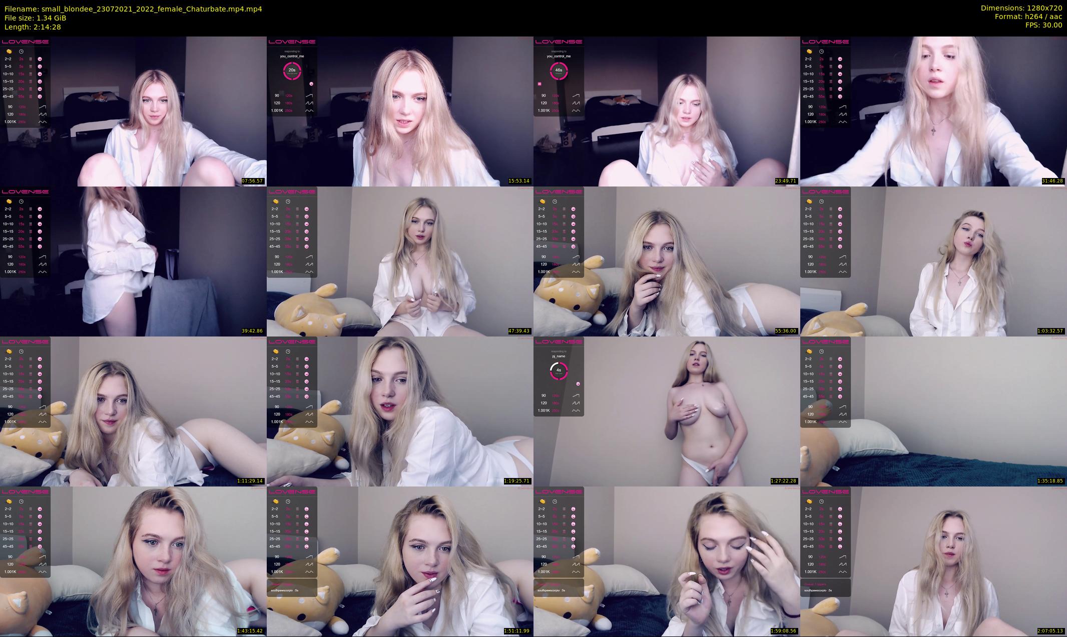 small_blondee — 135 minute Chaturbate female cam show recording, 720p, Jul 23, 2021