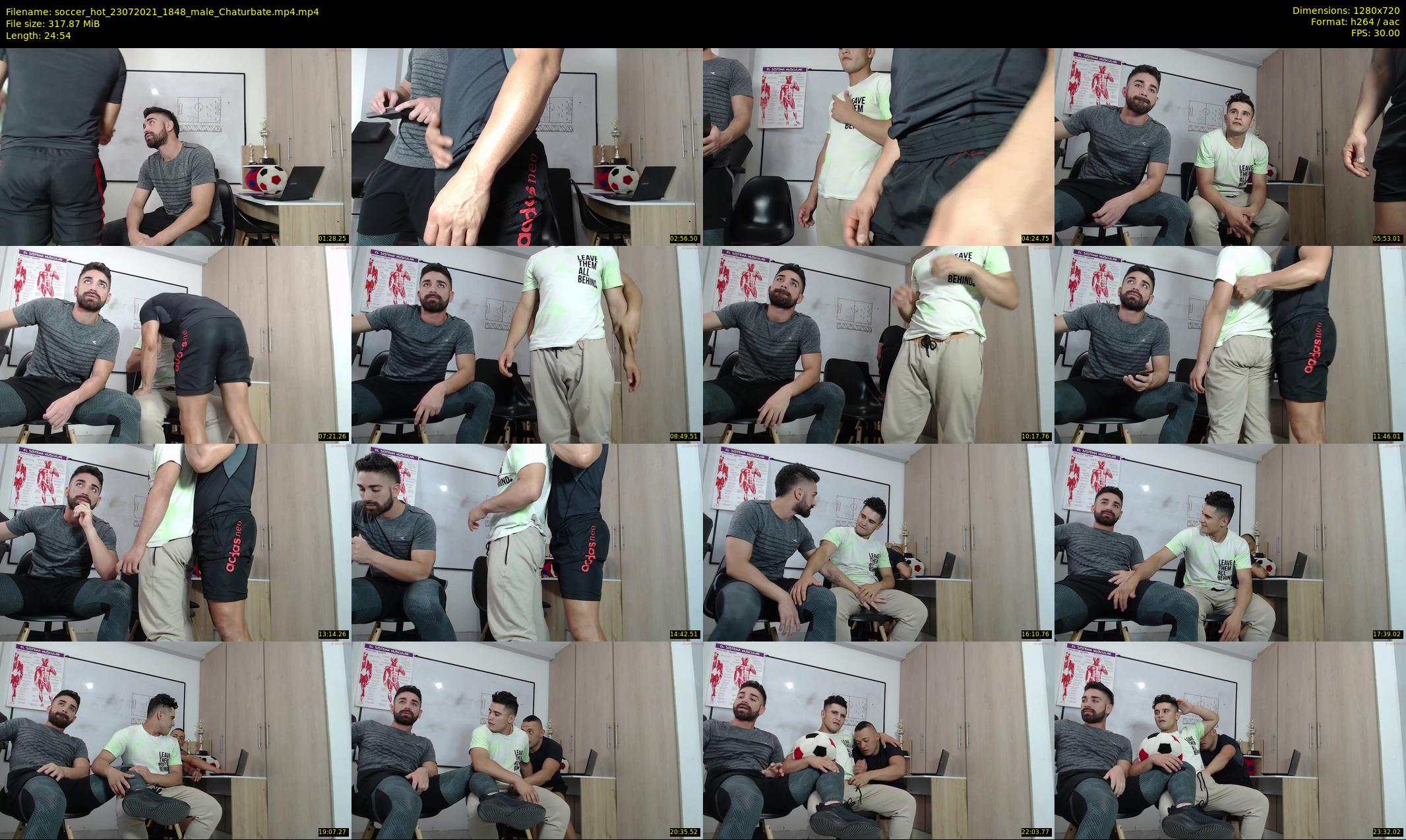 soccer_hot — 25 minute Chaturbate male cam show recording, 720p, Jul 23, 2021