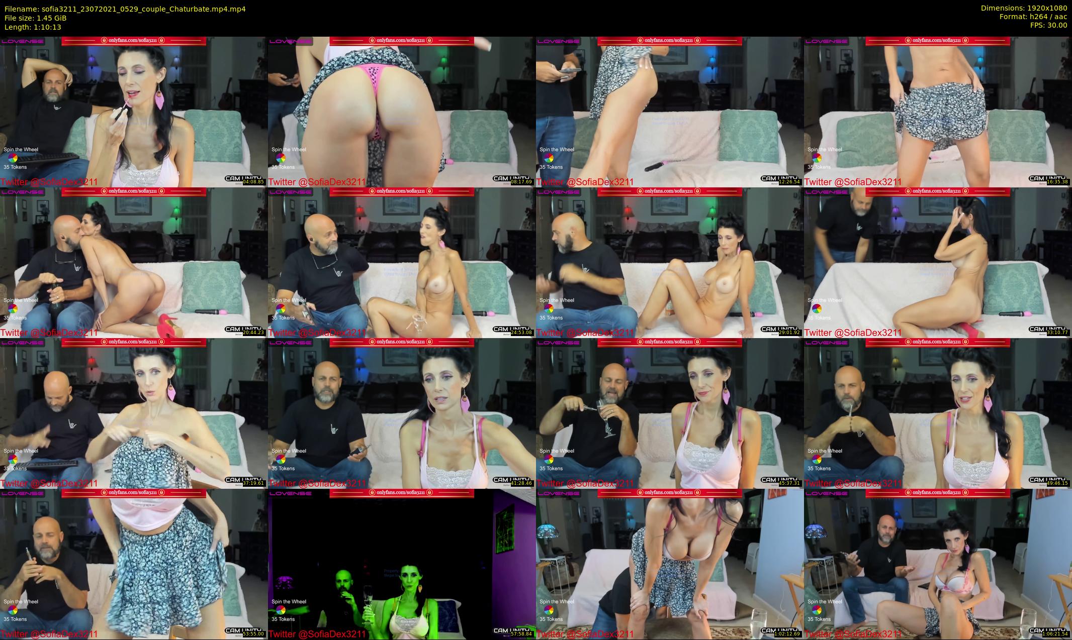sofia3211 — 71 minute Chaturbate couple cam show recording, 1080p, Jul 23, 2021