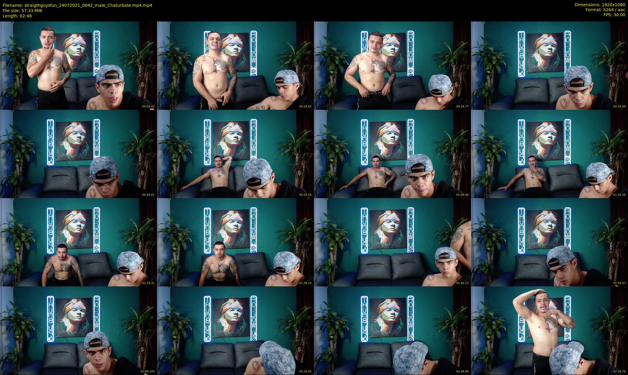 straigthguysfun — 3 minute Chaturbate male cam show recording, 1080p, Jul 24, 2021