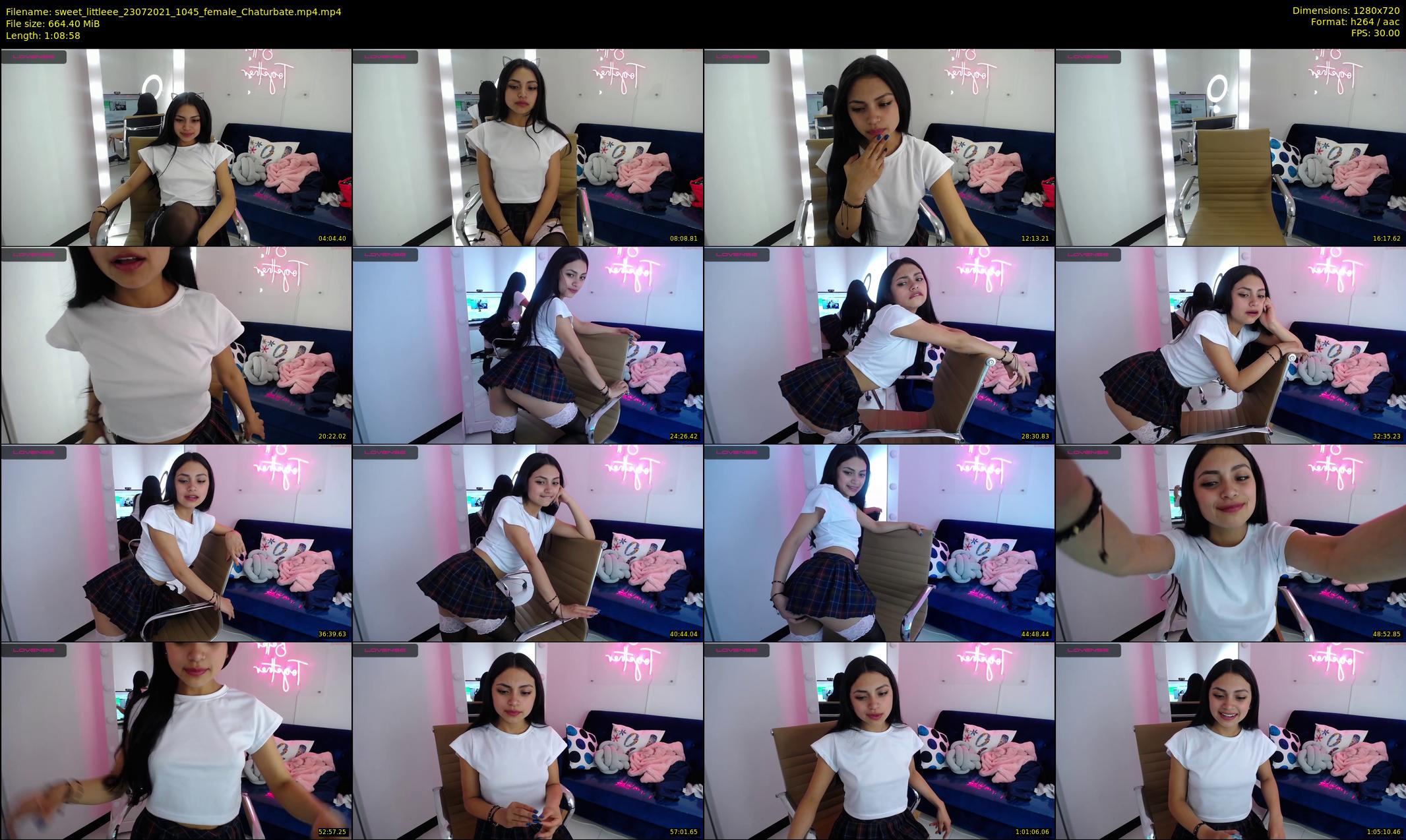 sweet_littleee — 69 minute Chaturbate female cam show recording, 720p, Jul 23, 2021