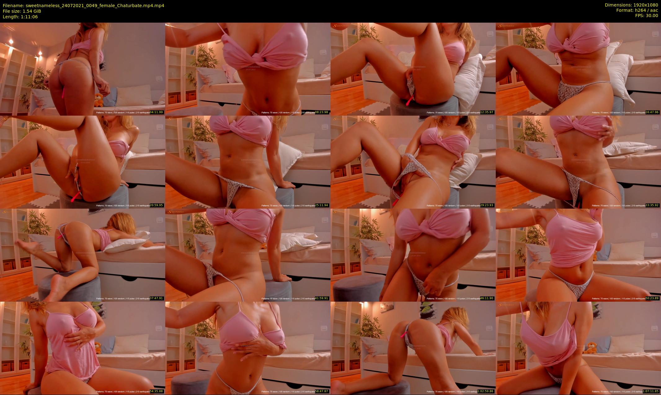 sweetnameless — 72 minute Chaturbate couple cam show recording, 1080p, Jul 24, 2021