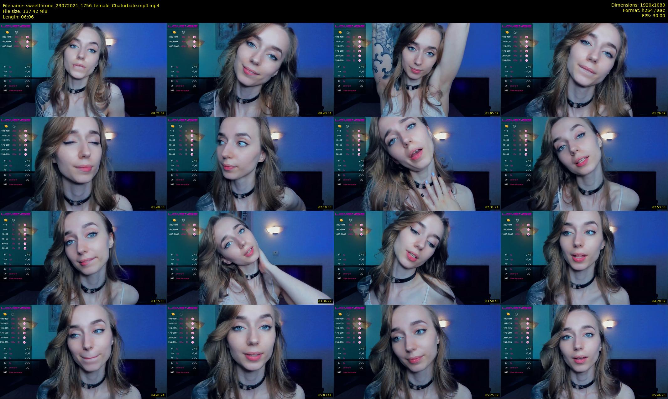 sweetthrone — 7 minute Chaturbate couple cam show recording, 1080p, Jul 23, 2021