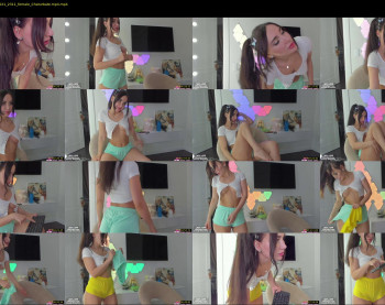 sweety_rinushka_ — 9 minute Chaturbate female cam show recording, 1080p, Jul 23, 2021