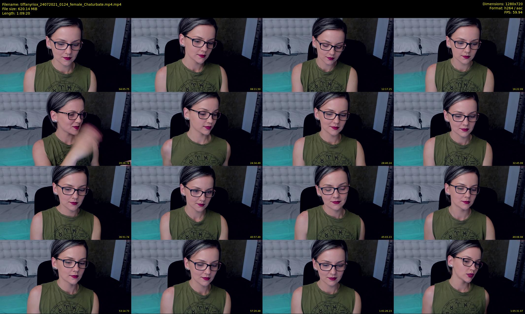 tiffanyriox — 70 minute Chaturbate female cam show recording, 720p, Jul 24, 2021