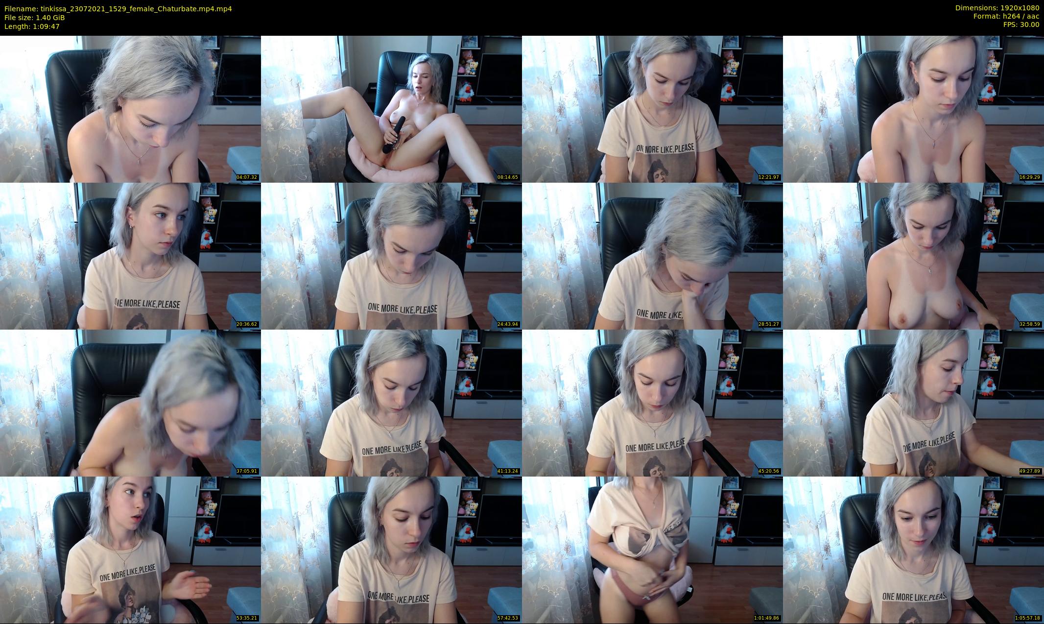 tinkissa — 70 minute Chaturbate couple cam show recording, 1080p, Jul 23, 2021