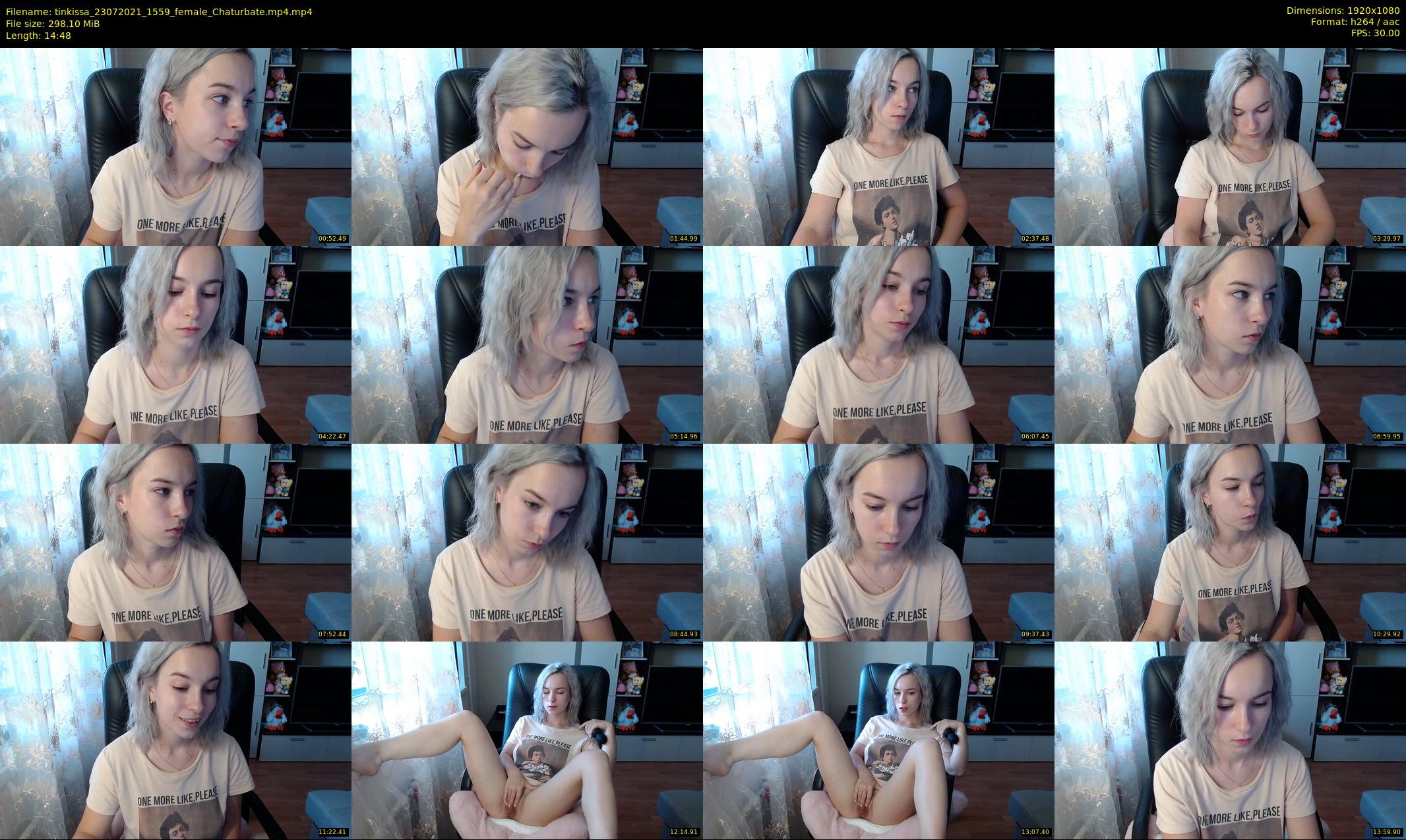 tinkissa — 15 minute Chaturbate couple cam show recording, 1080p, Jul 23, 2021