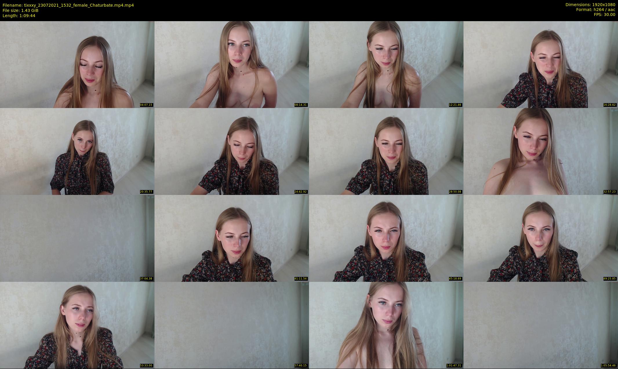 tixxxy — 70 minute Chaturbate female cam show recording, 1080p, Jul 23, 2021