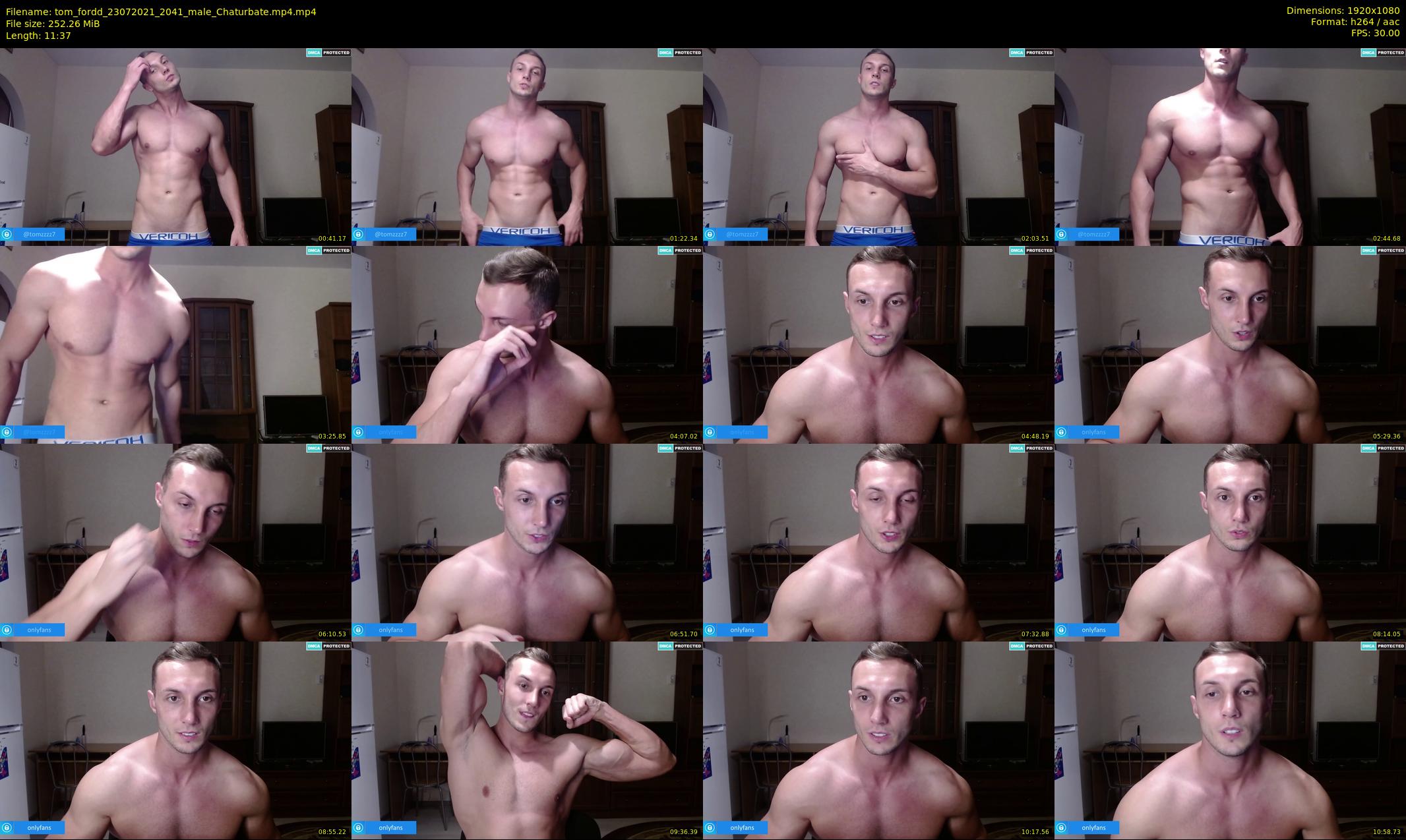 tom_fordd — 12 minute Chaturbate male cam show recording, 1080p, Jul 23, 2021