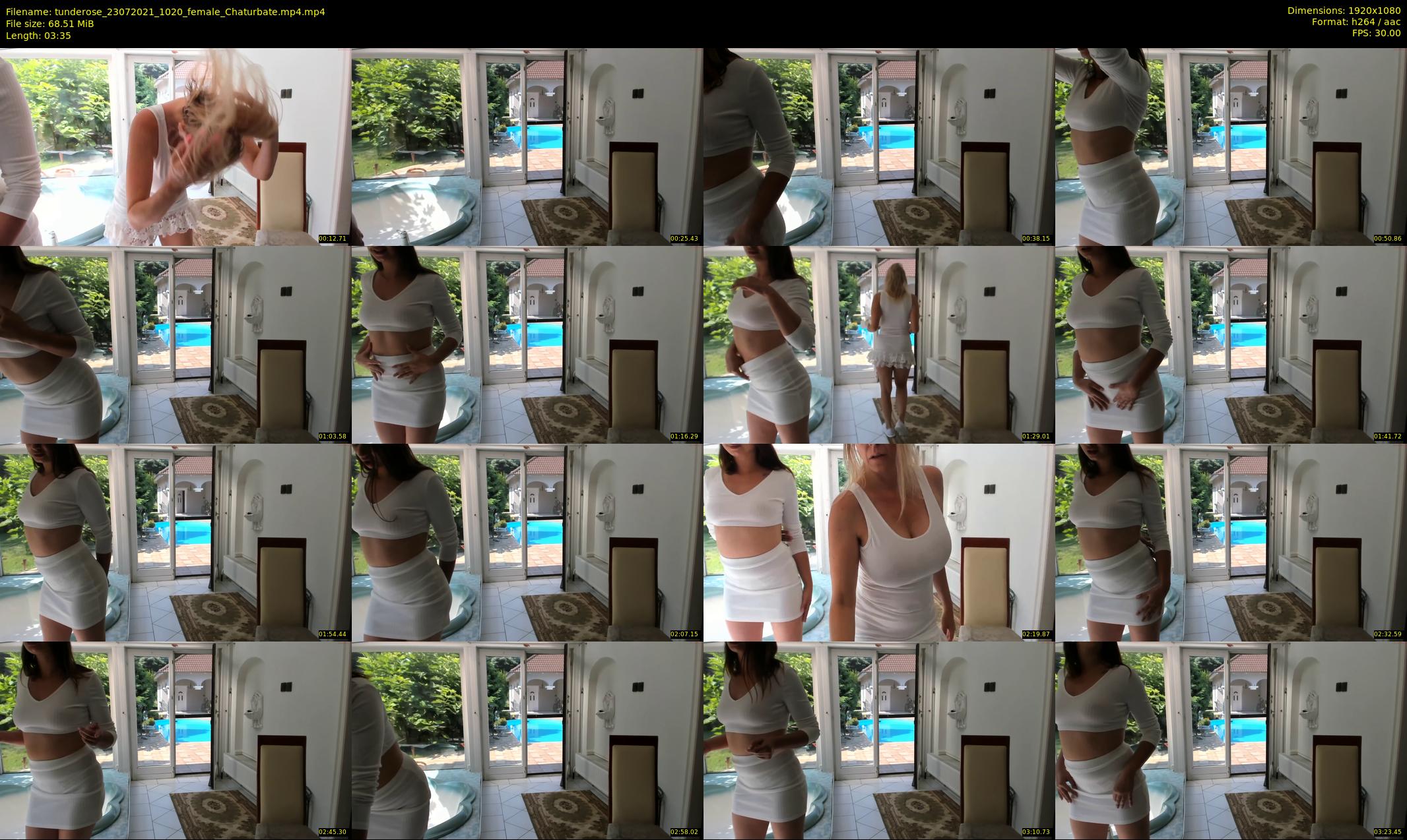 tunderose — 4 minute Chaturbate female cam show recording, 1080p, Jul 23, 2021