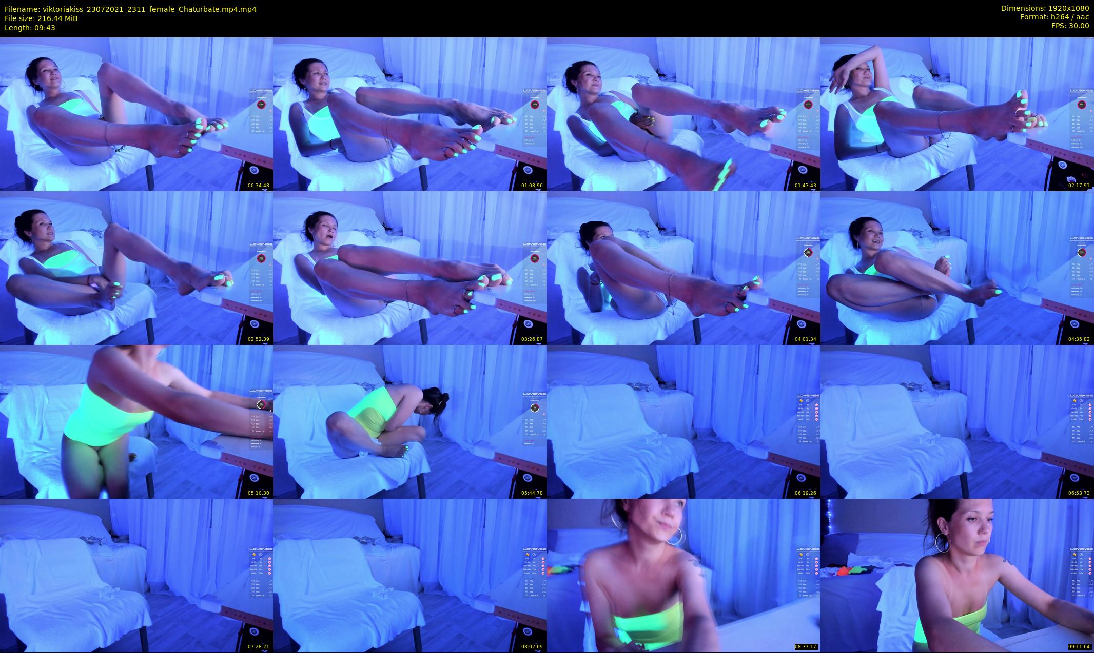 viktoriakiss — 10 minute Chaturbate female cam show recording, 1080p, Jul 23, 2021