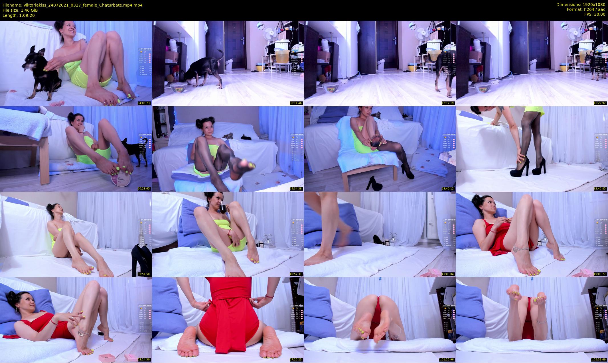viktoriakiss — 70 minute Chaturbate female cam show recording, 1080p, Jul 24, 2021