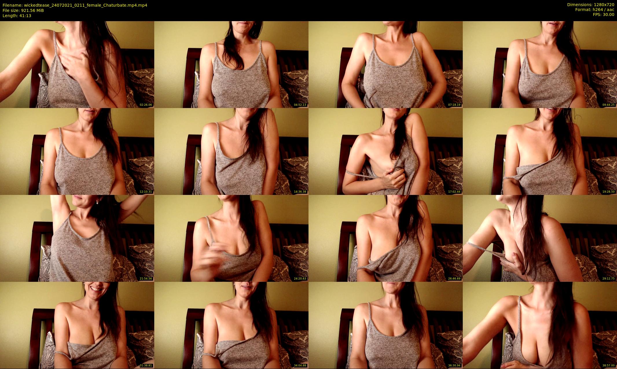 wickedtease — 42 minute Chaturbate female cam show recording, 720p, Jul 24, 2021