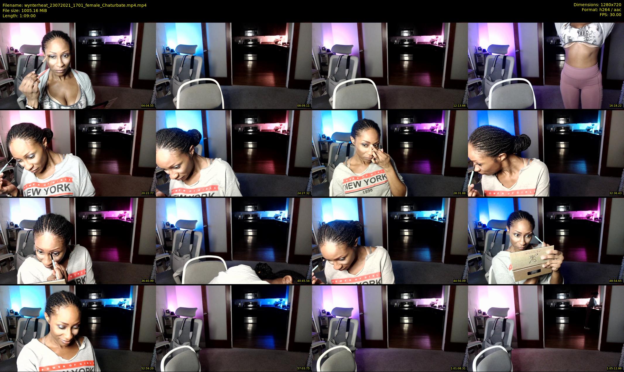 wynterheat — 69 minute Chaturbate female cam show recording, 720p, Jul 23, 2021