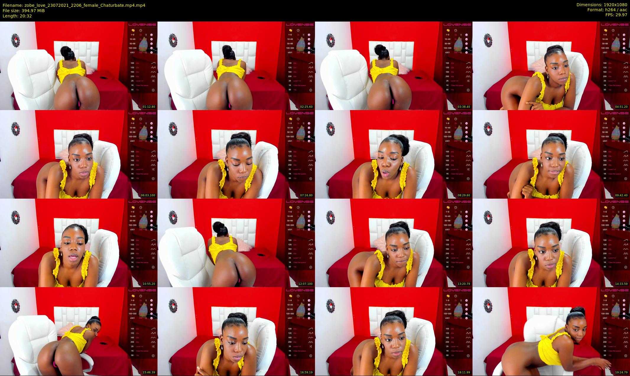 zobe_love — 21 minute Chaturbate female cam show recording, 1080p, Jul 23, 2021