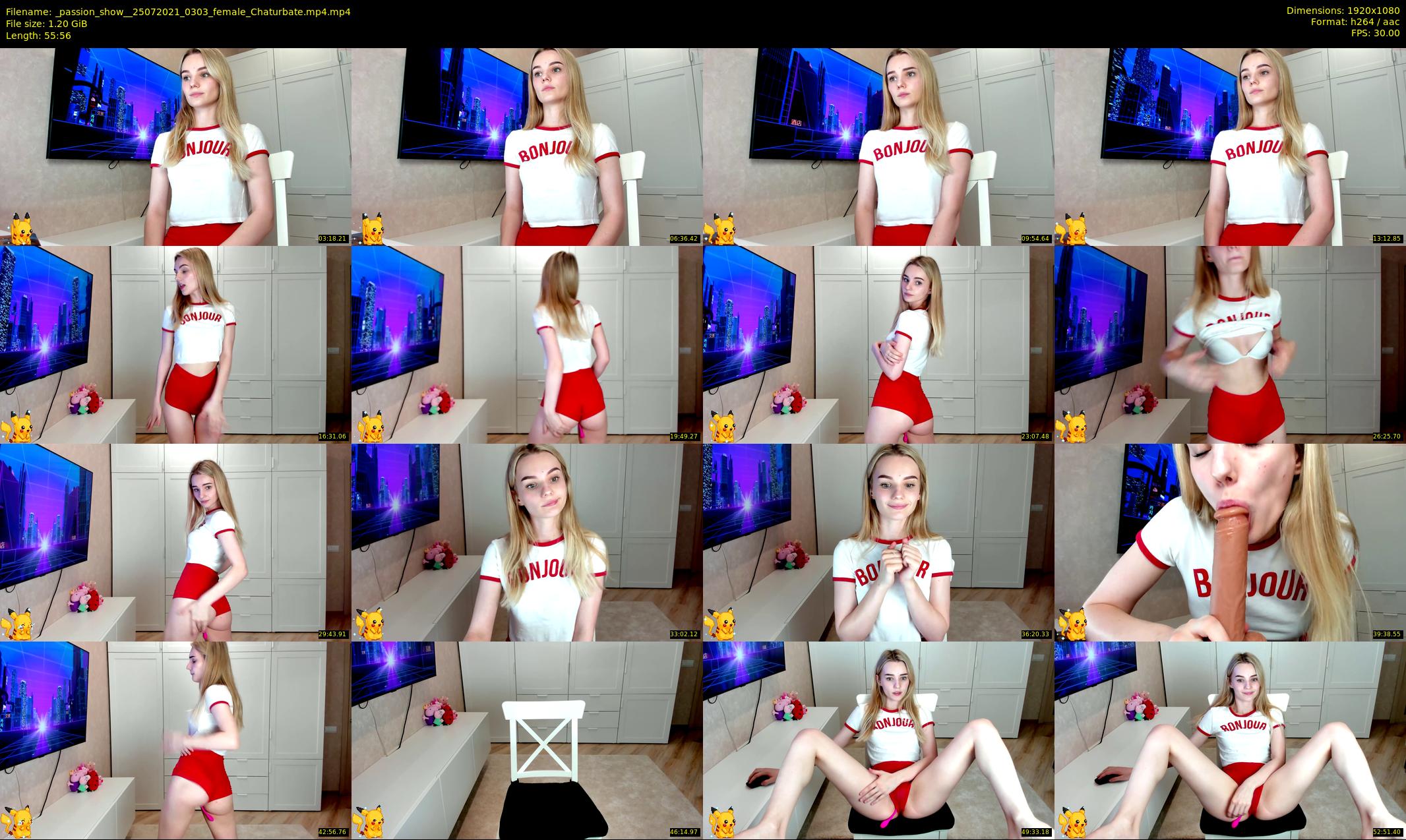 _passion_show_ — 56 minute Chaturbate couple cam show recording, 1080p, Jul 25, 2021