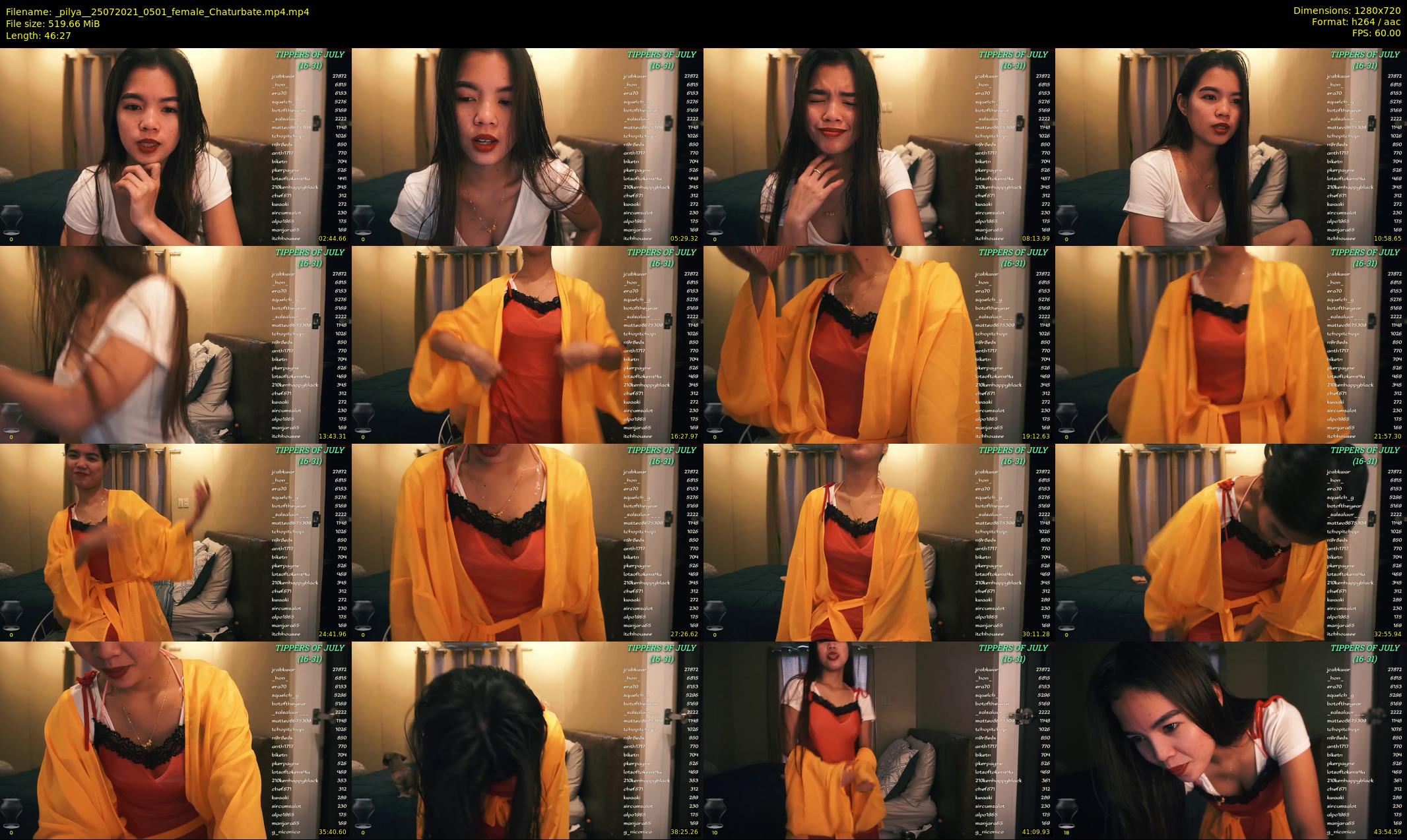 _pilya_ — 47 minute Chaturbate female cam show recording, 720p, Jul 25, 2021