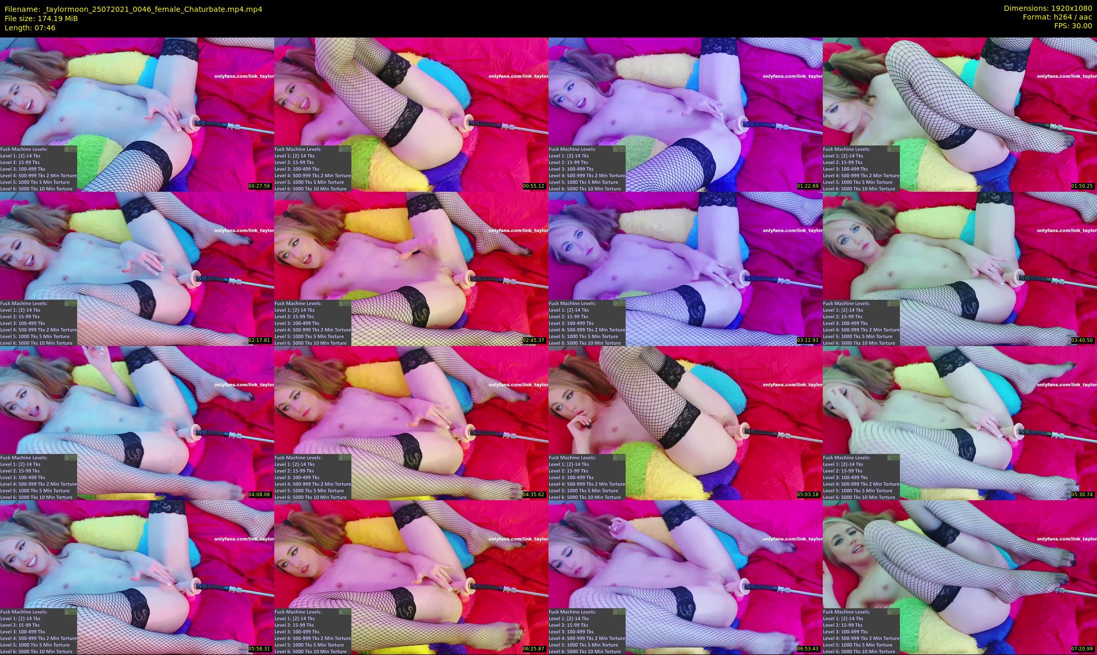 _taylormoon — 8 minute Chaturbate female cam show recording, 1080p, Jul 25, 2021